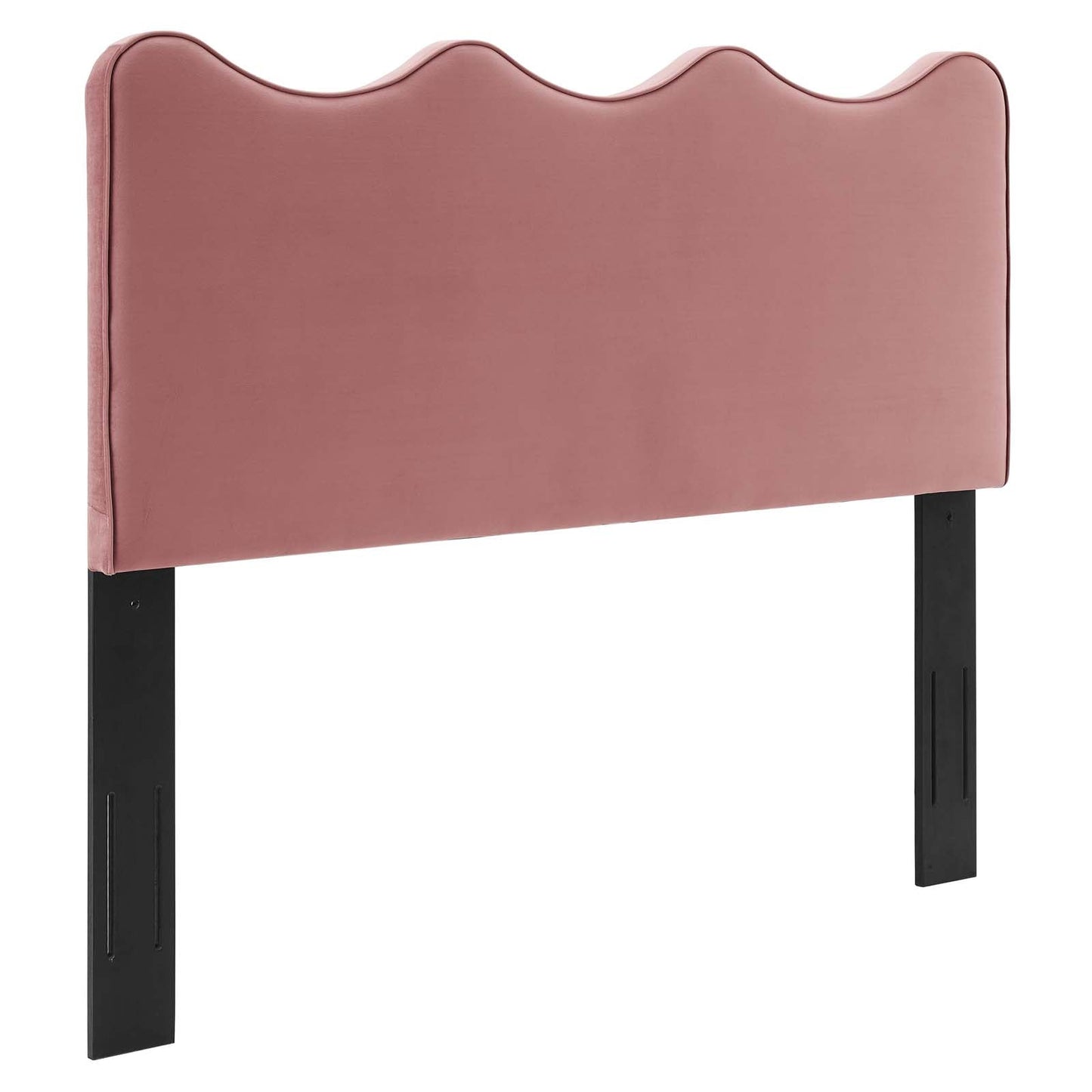 Athena Performance Velvet Full/Queen Headboard Dusty Rose MOD-6520-DUS