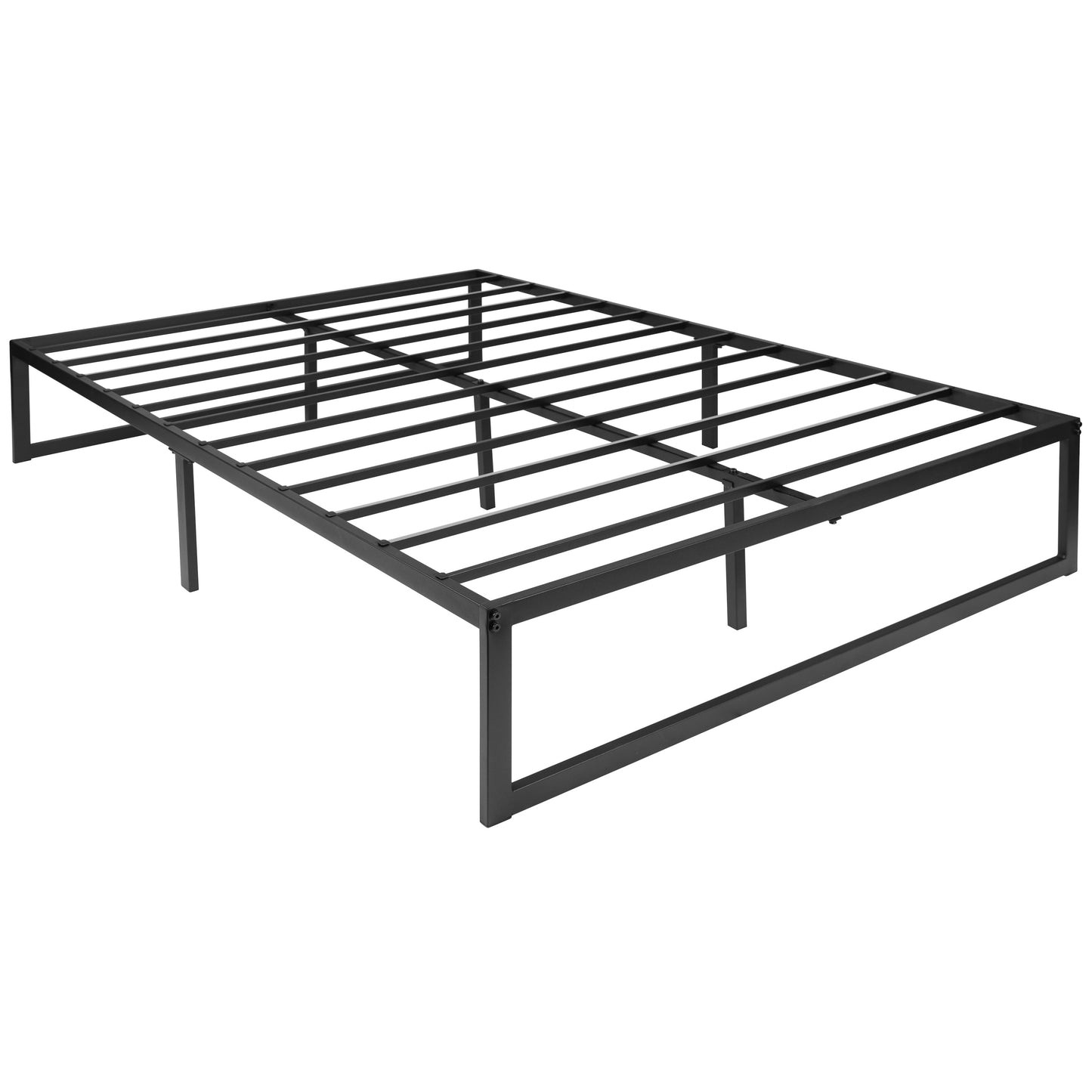 14 Inch Full Metal Bed Frame MP-XU-BD10001-F-BK-GG