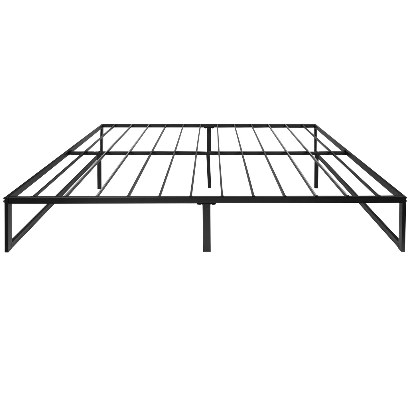 14 Inch King Metal Bed Frame MP-XU-BD10001-K-BK-GG