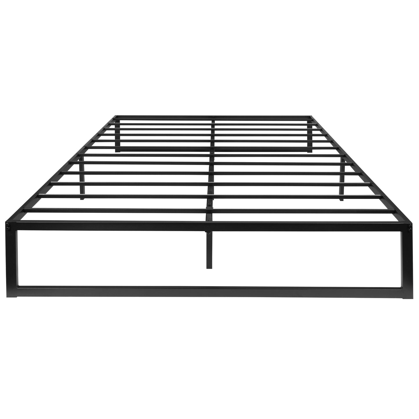 14 Inch Queen Metal Bed Frame MP-XU-BD10001-Q-BK-GG