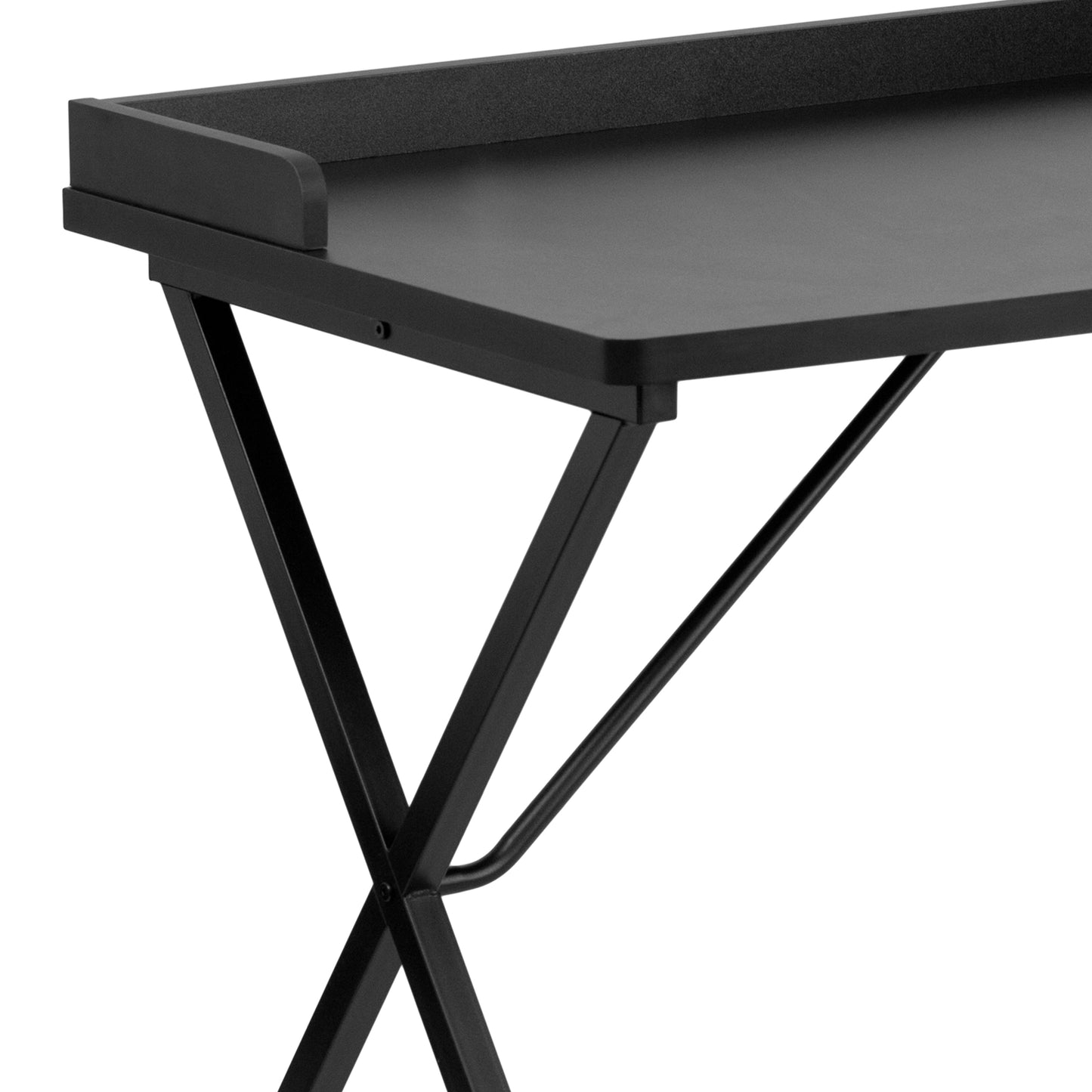 Black Computer Desk NAN-2140-BK-GG