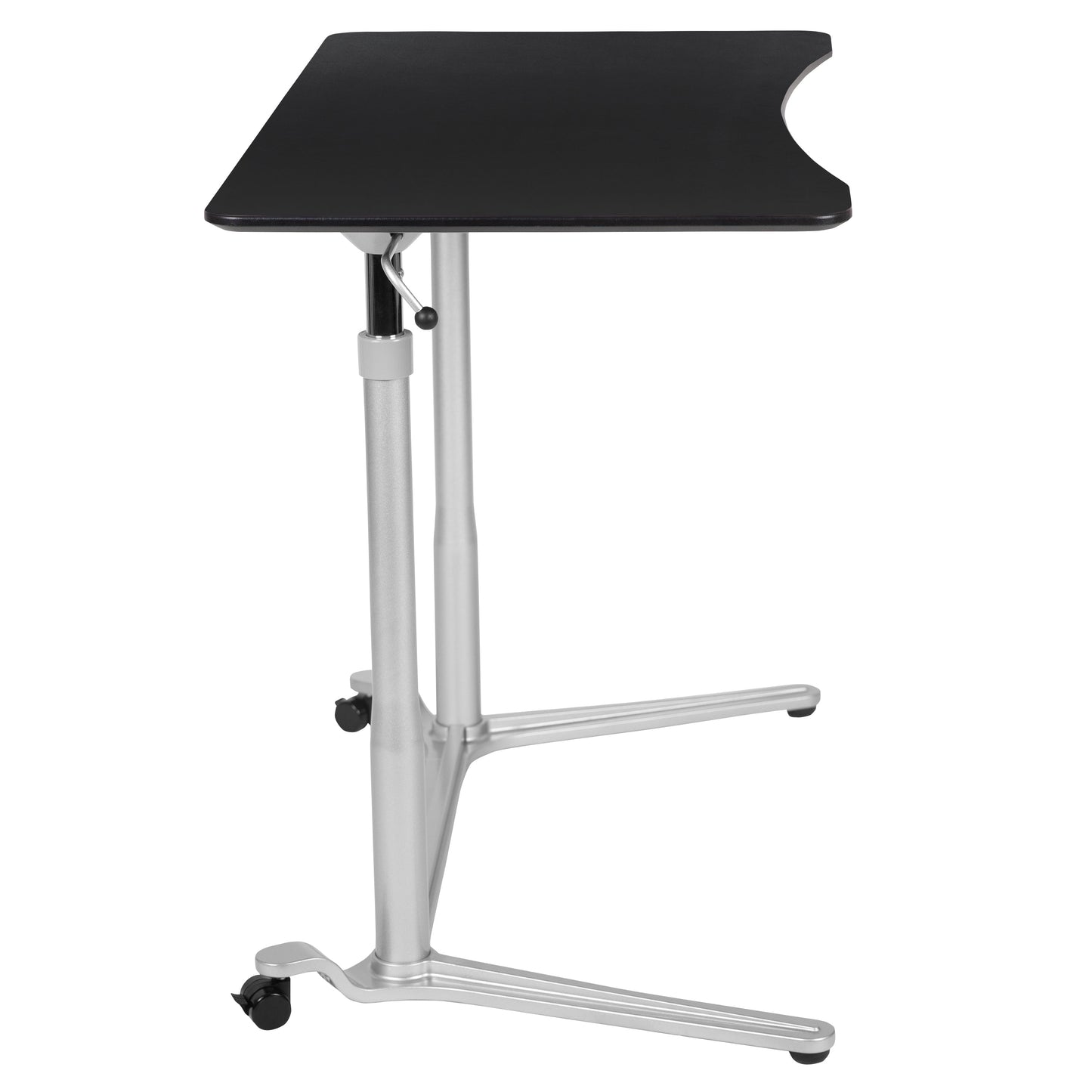 Black Sit-Stand Computer Desk NAN-IP-6-1-BK-GG