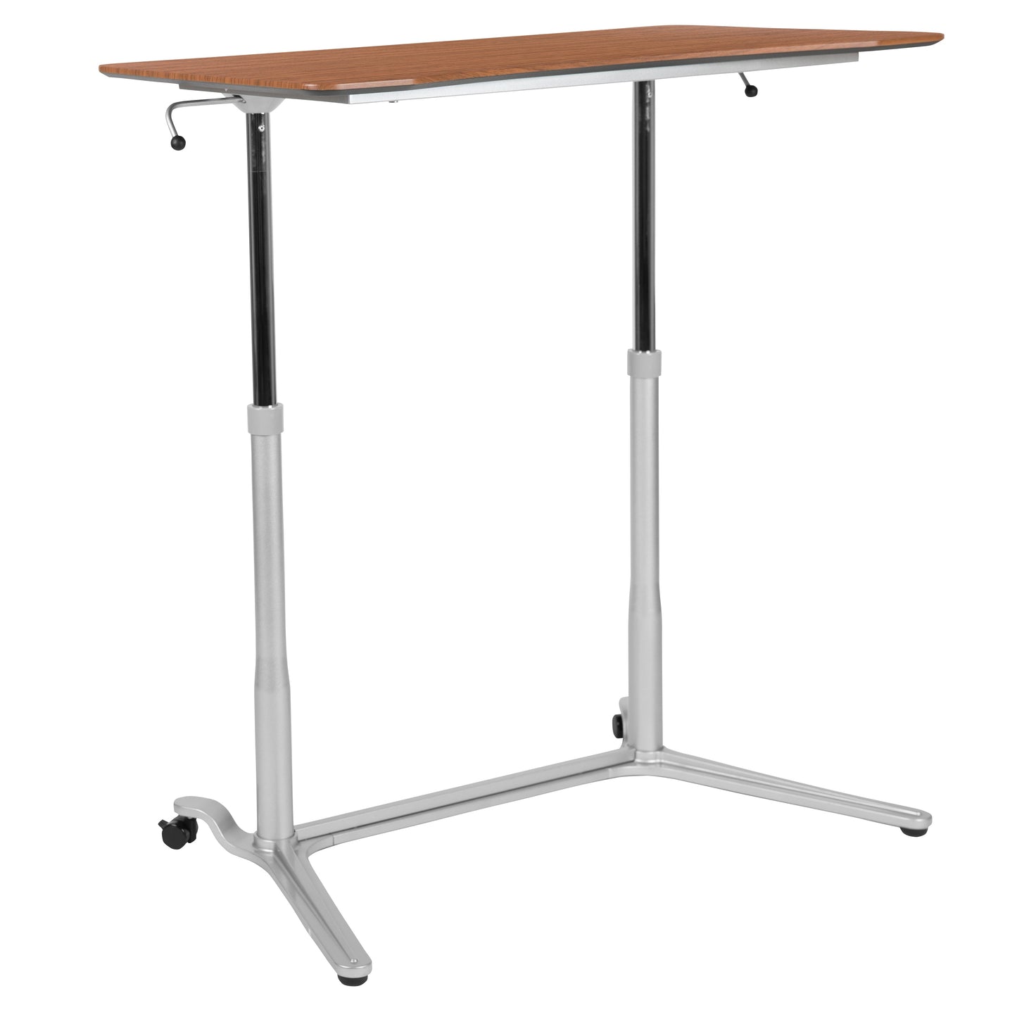 Cherry Sit-Stand Computer Desk NAN-IP-6-1-CH-GG