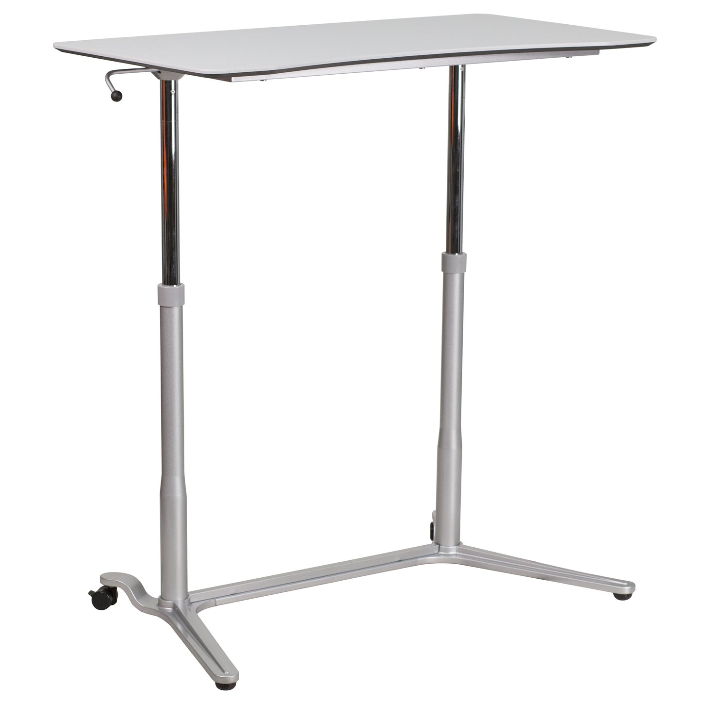 Sit-Stand Light Gray Desk NAN-IP-6-1-GG