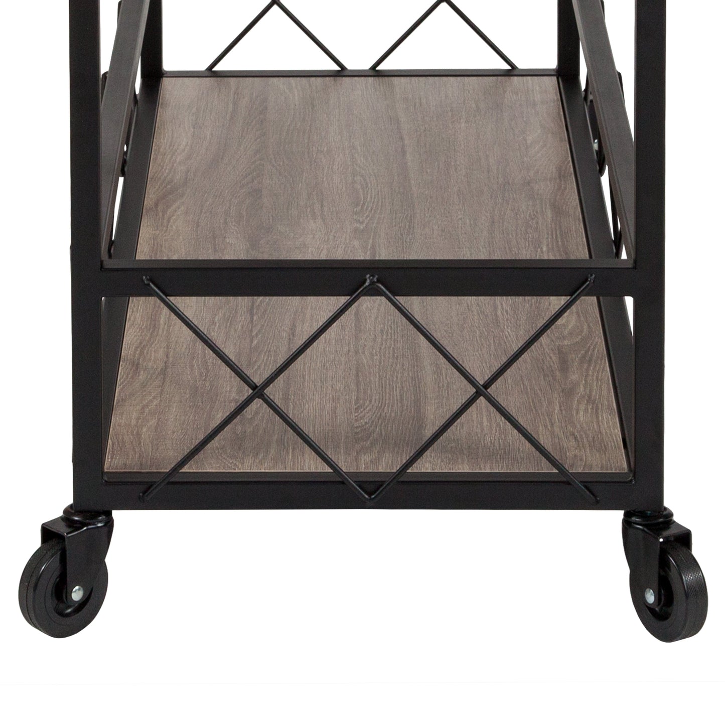 Oak Wood Kitchen Bar Cart NAN-JH-17105-GG