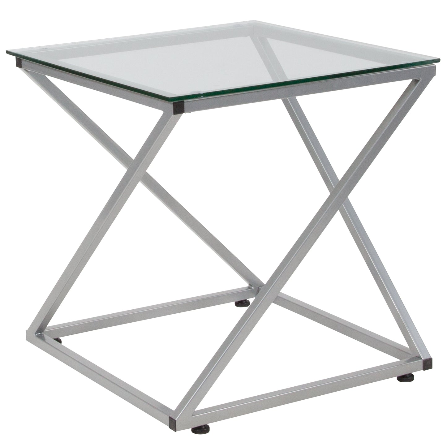 Glass End Table NAN-JH-1737-GG