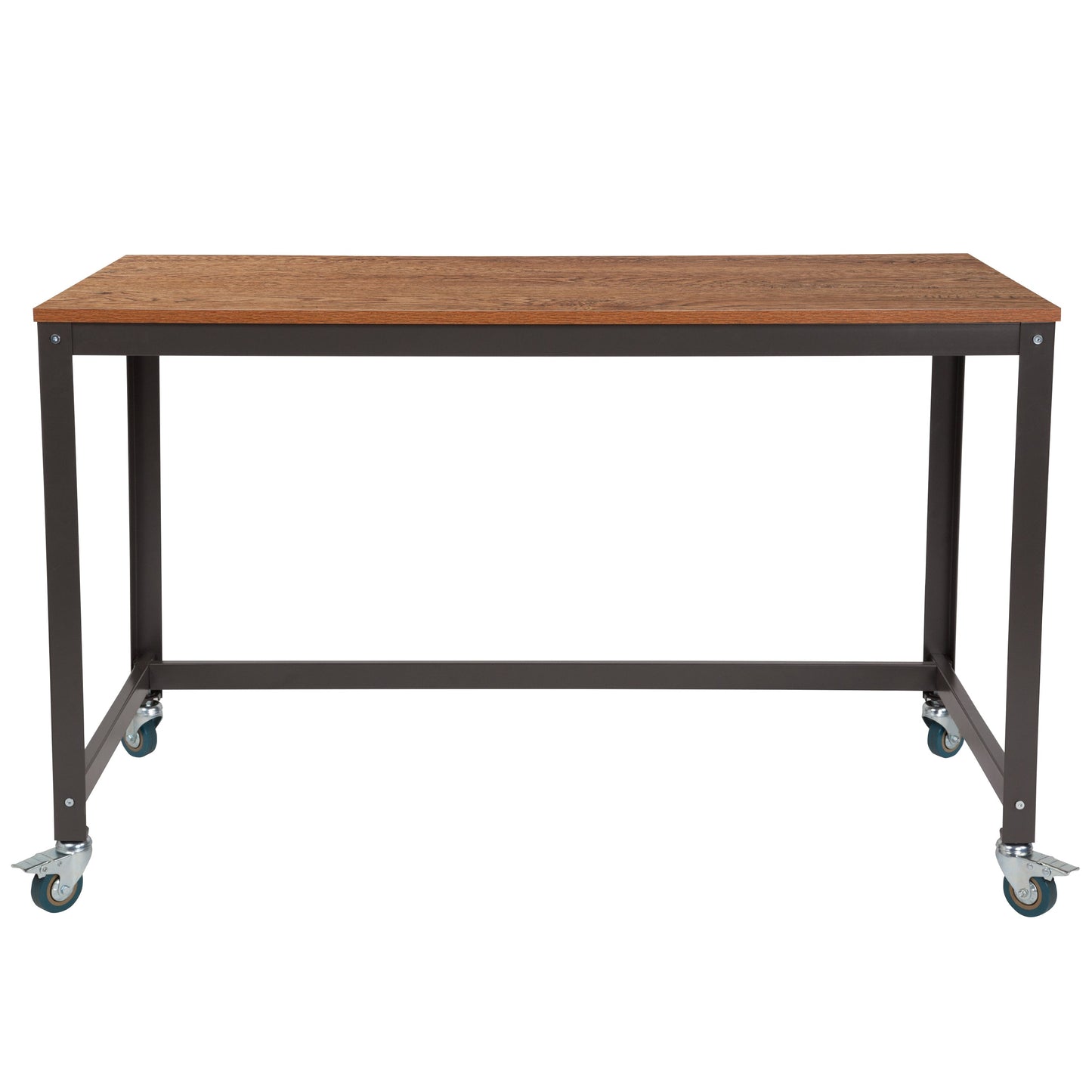 Brown Mobile Computer Desk NAN-JN-2522D-GG