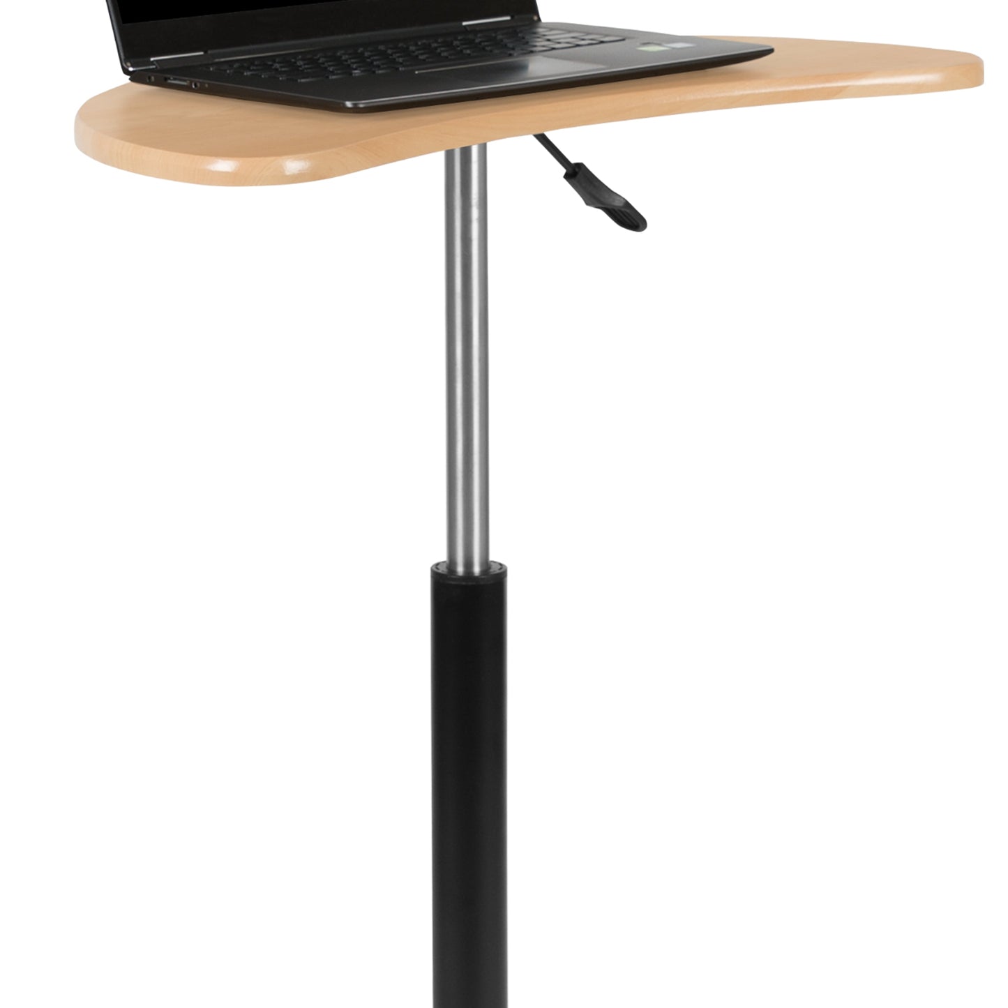 Maple Sit to Stand Mobile Desk NAN-JN-2792-MP-GG