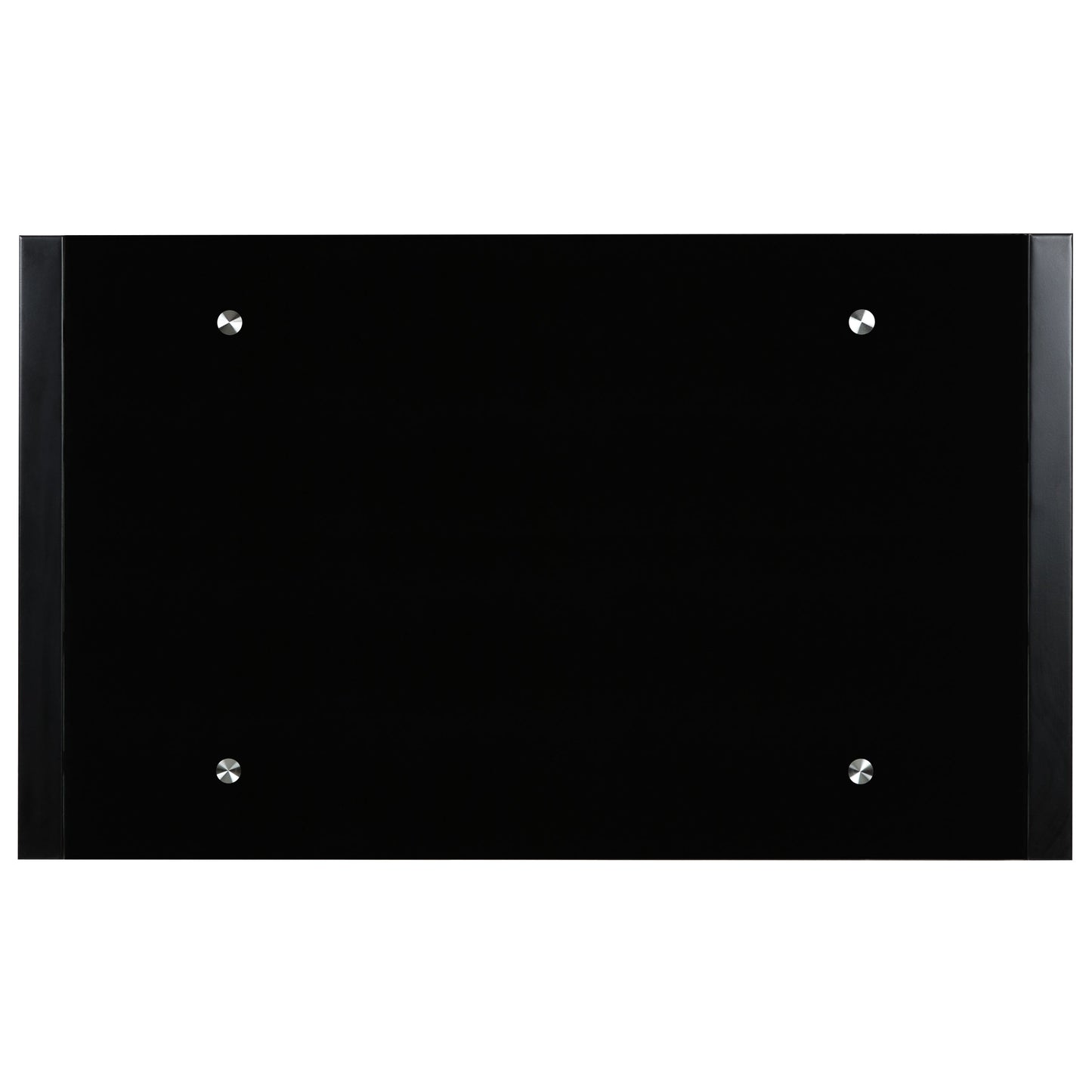 Black Glass Computer Desk NAN-JN-2824S-BK-GG