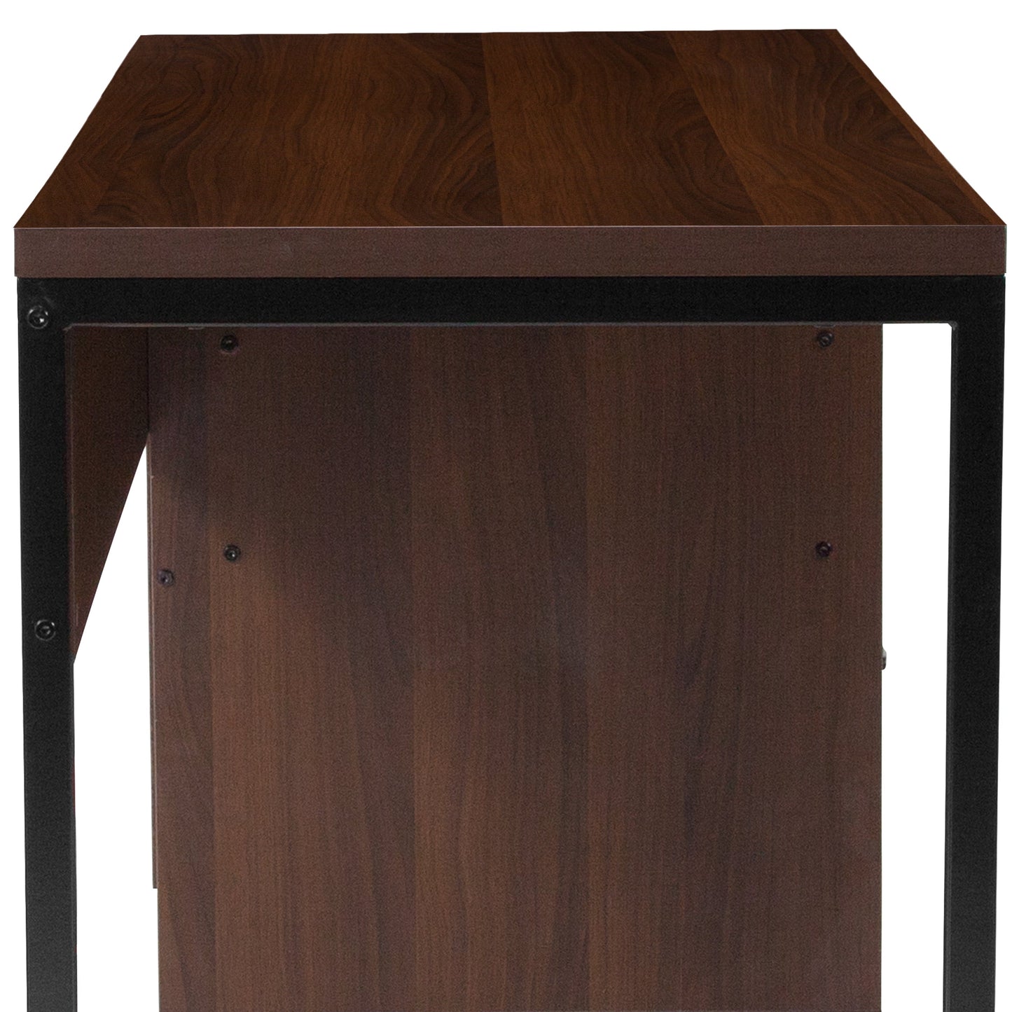 Rustic Coffee Computer Desk NAN-NJ-HD10168-GG