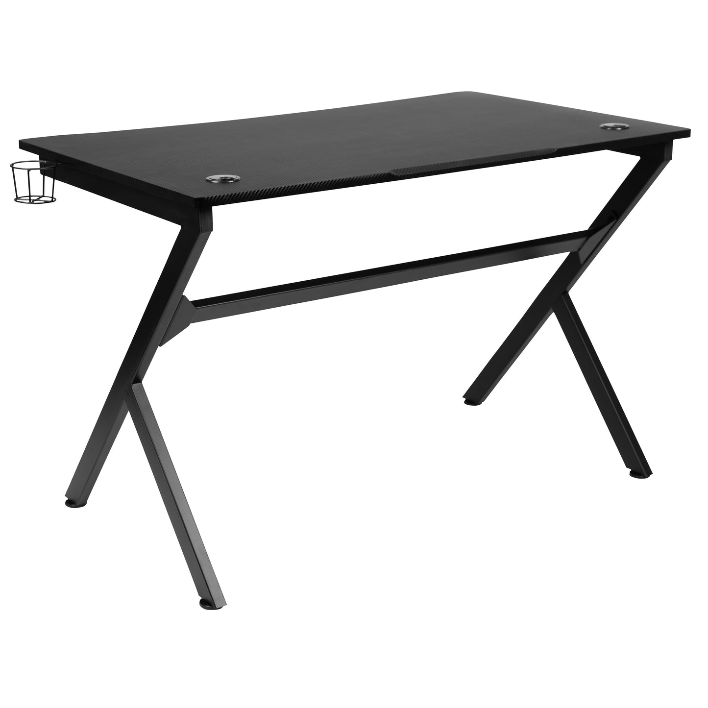 Black Computer Gaming Desk NAN-NJ-TG-D1904-GG