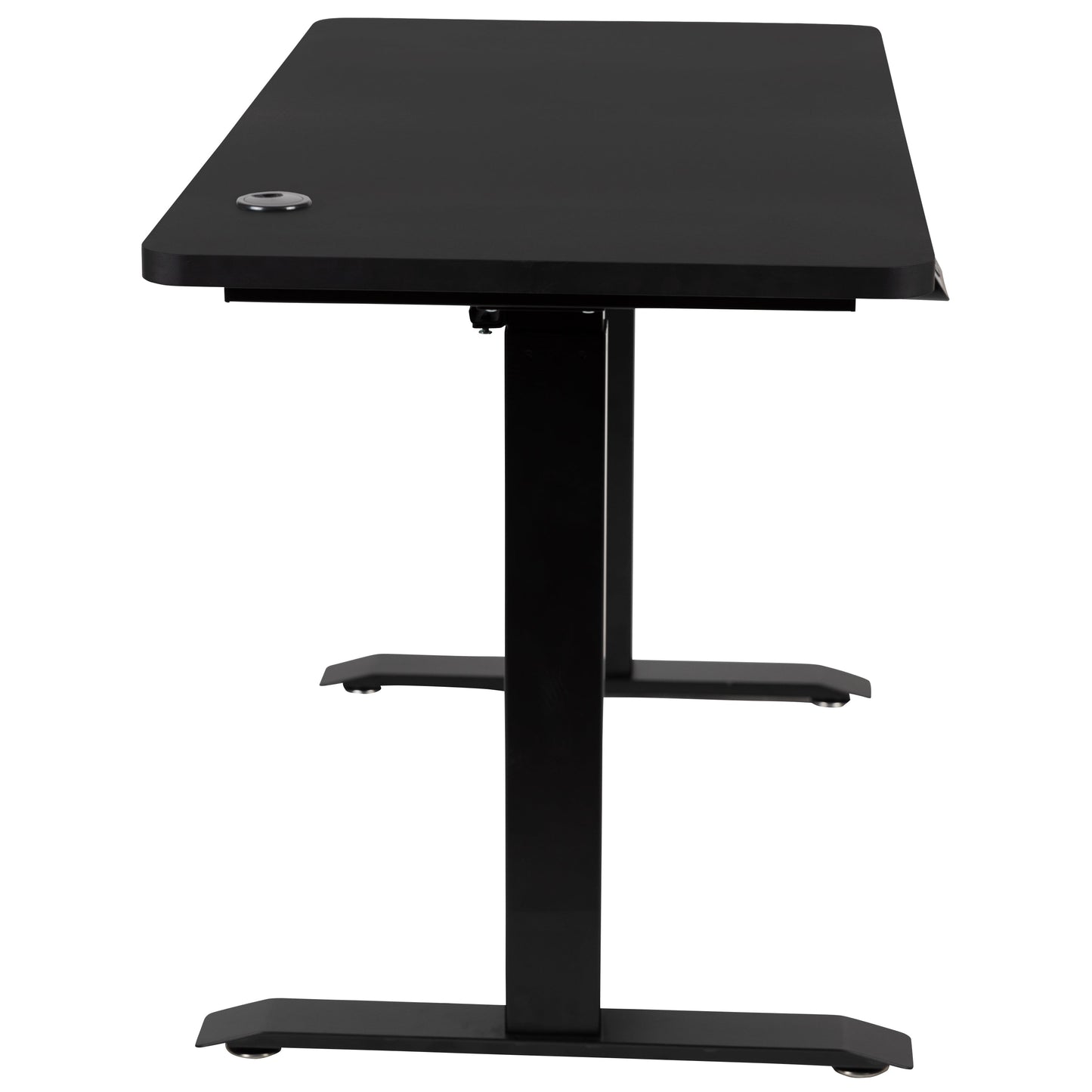 Black Electric Standing Desk NAN-TG-2046-BK-GG