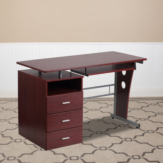 Mahogany Desk NAN-WK-008-GG