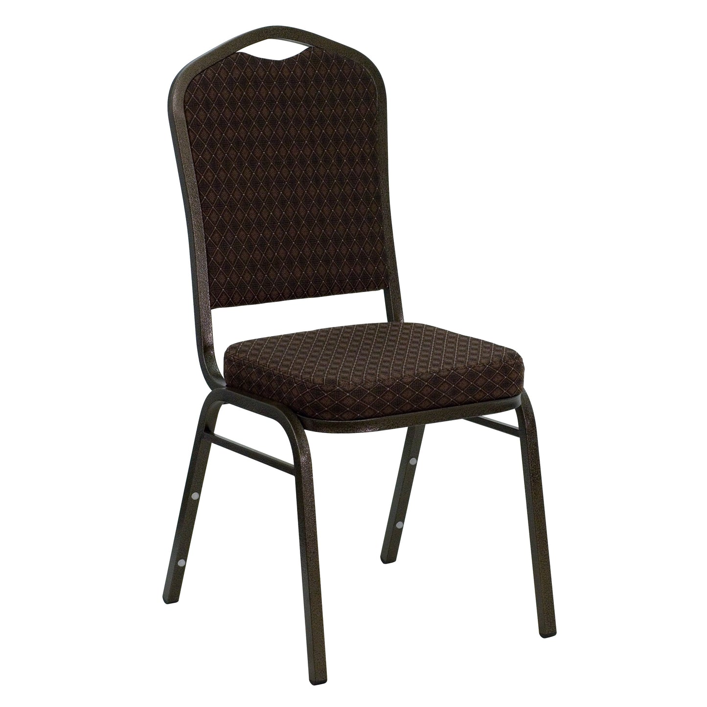 Brown Fabric Banquet Chair NG-C01-BROWN-GV-GG