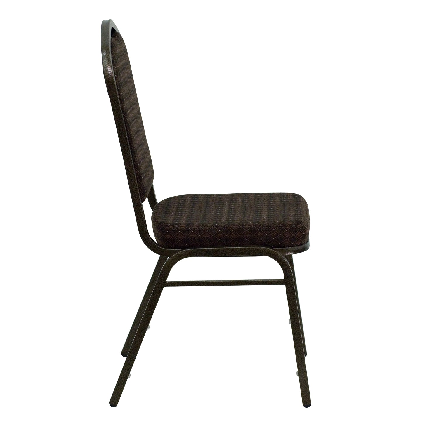 Brown Fabric Banquet Chair NG-C01-BROWN-GV-GG