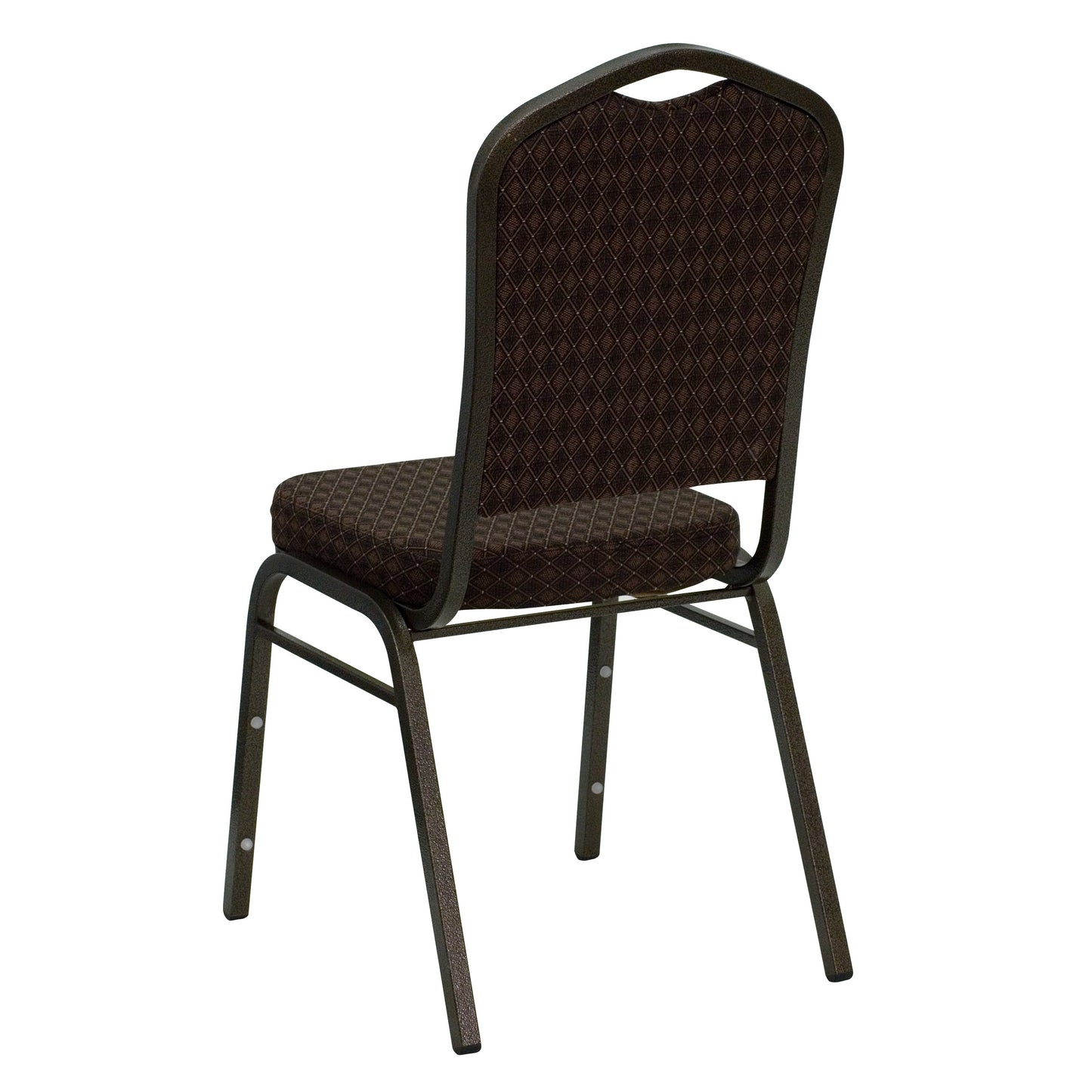 Brown Fabric Banquet Chair NG-C01-BROWN-GV-GG