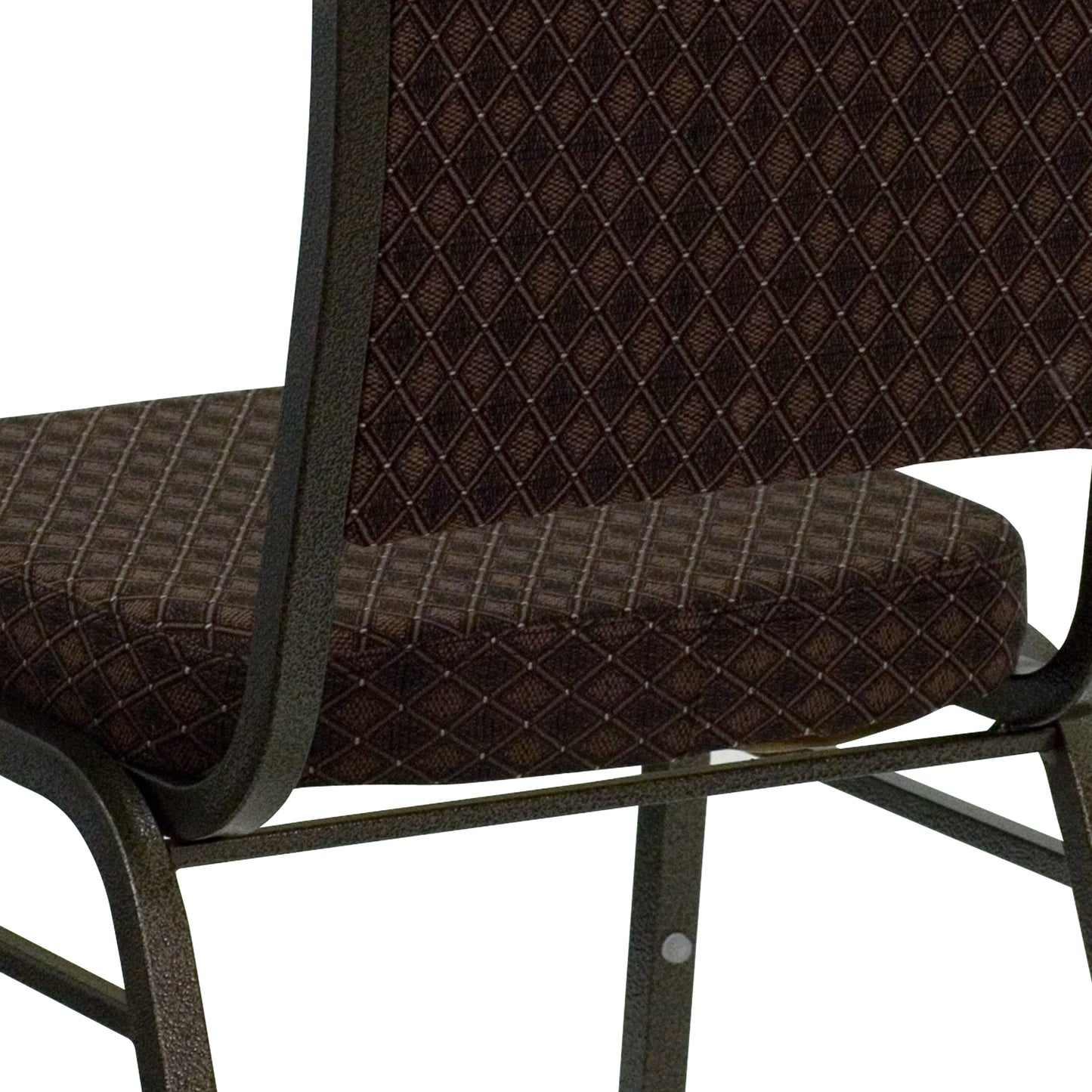 Brown Fabric Banquet Chair NG-C01-BROWN-GV-GG