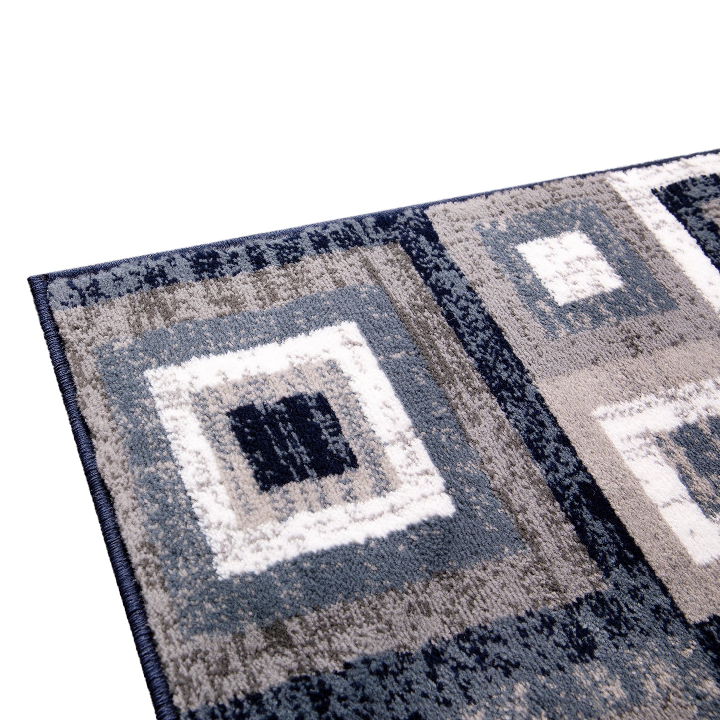 2x7 Blue Geometric Rug OK-HCF-7146ATUR-27-BL-GG