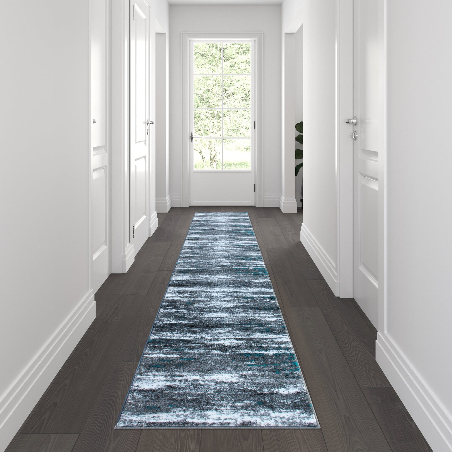 2' x 11' Turquoise Area Rug OKR-RG1102-211-TQ-GG