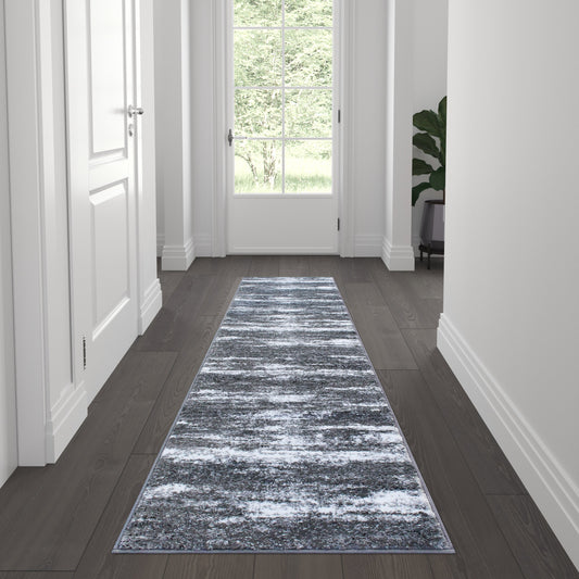 2' x 7' Gray Area Rug OKR-RG1102-27-GY-GG