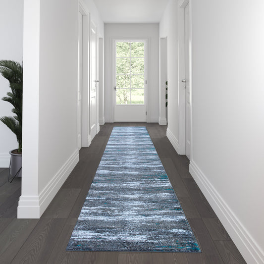 3' x 16' Turquoise Area Rug OKR-RG1102-316-TQ-GG