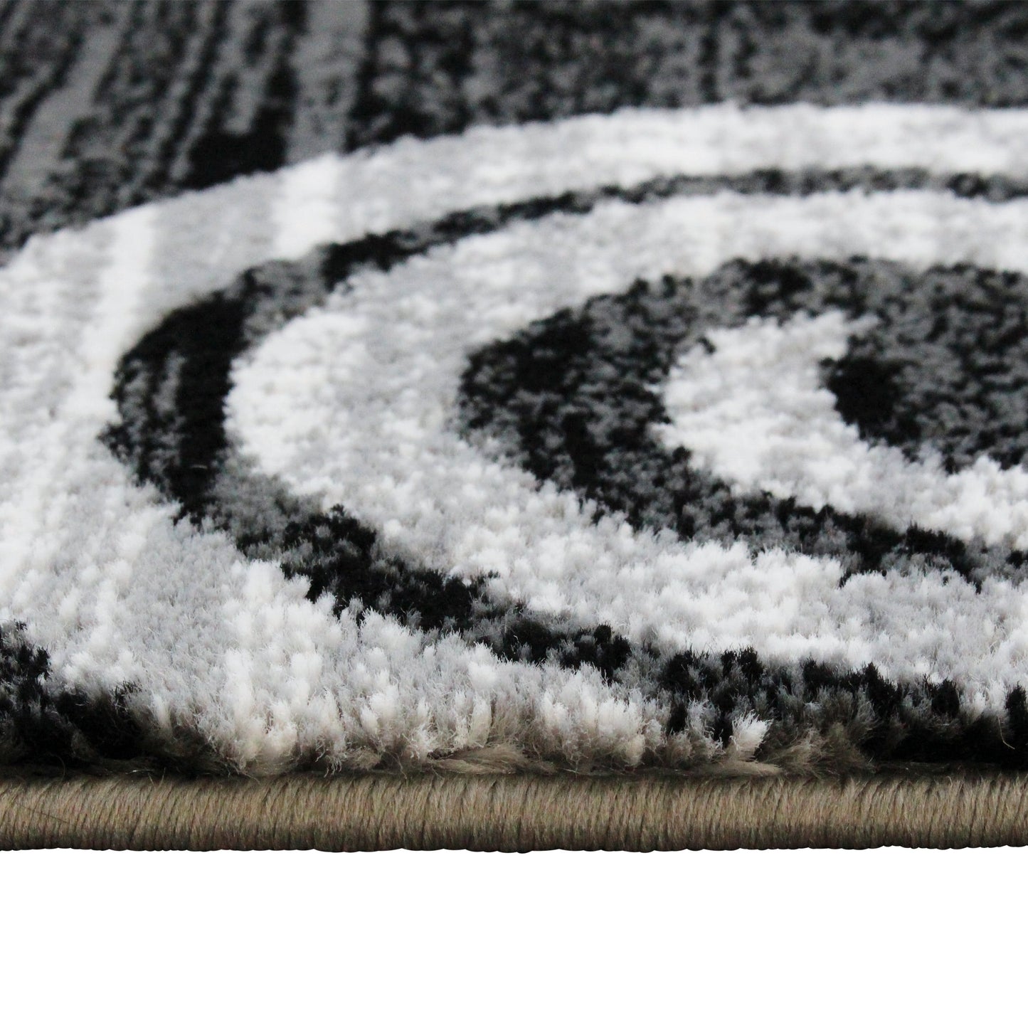 2x7 Gray Swirl Area Rug OKR-RG1103-27-GY-GG