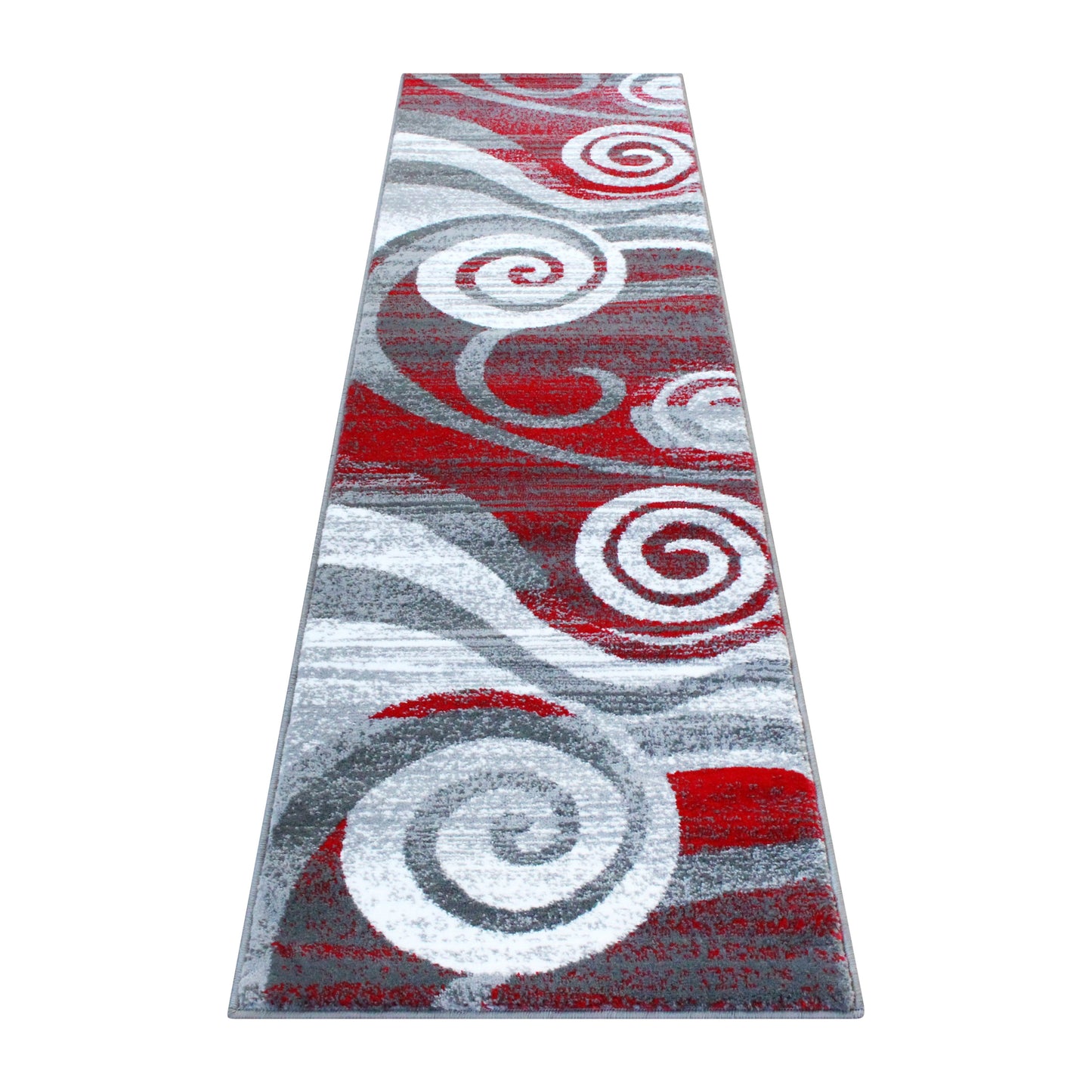 2x7 Red Swirl Area Rug OKR-RG1103-27-RD-GG