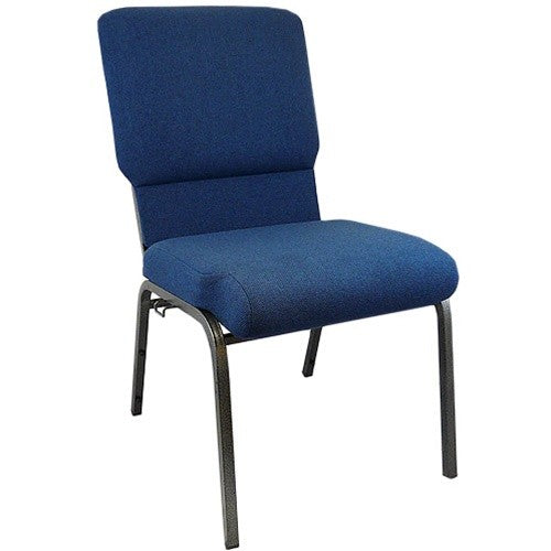 Navy Church Chairs 18.5" PCHT185-101