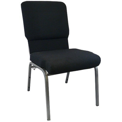 Black Church Chairs 18.5" PCHT185-108