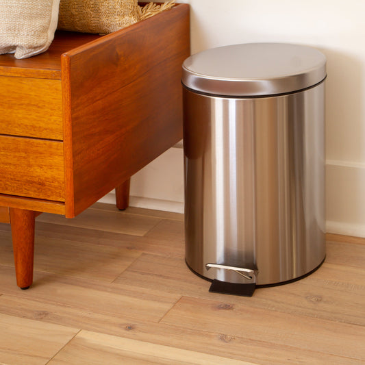 3.2 GAL Stainless Trash Can PF-H008A12-M-GG