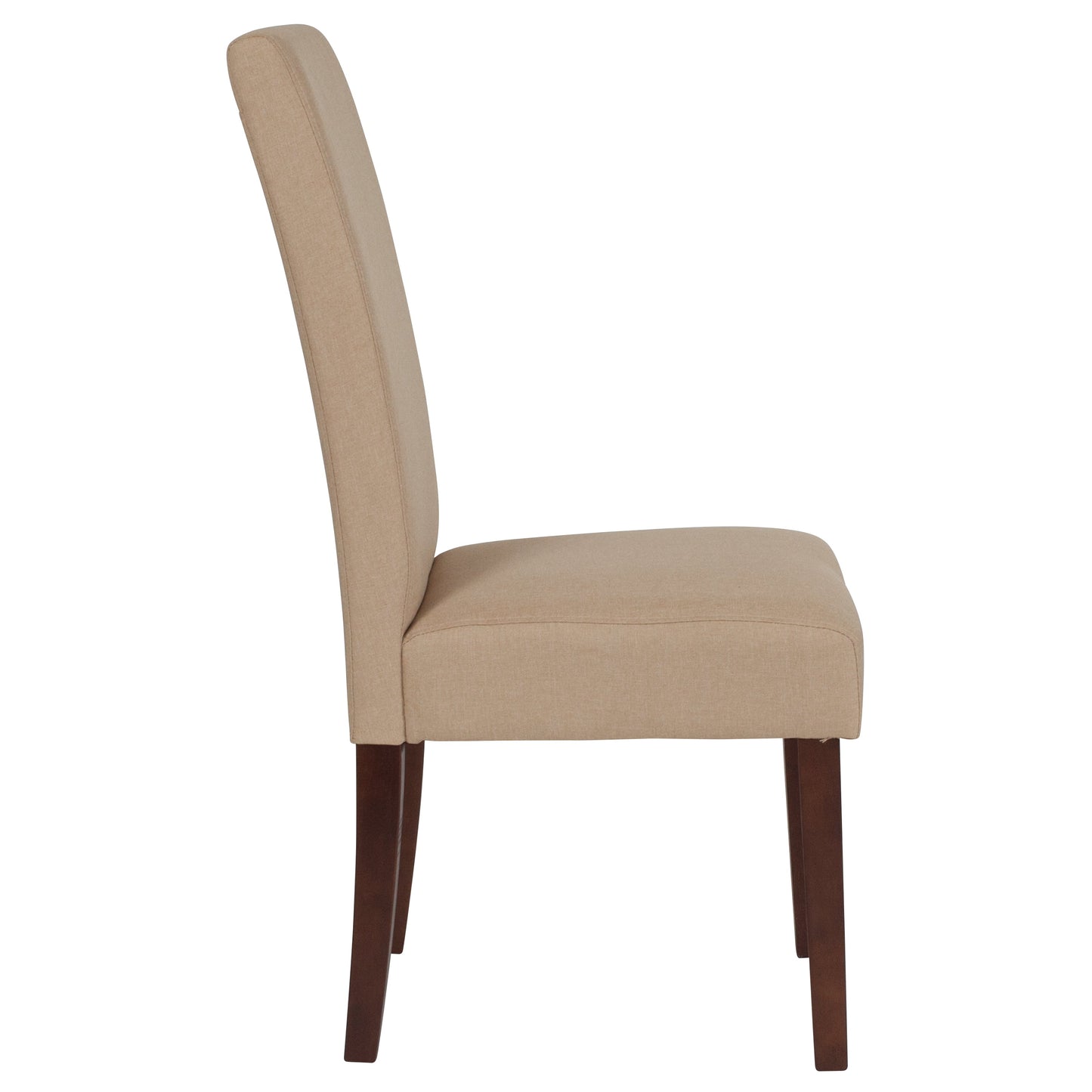 Beige Fabric Parsons Chair QY-A37-9061-BGE-GG