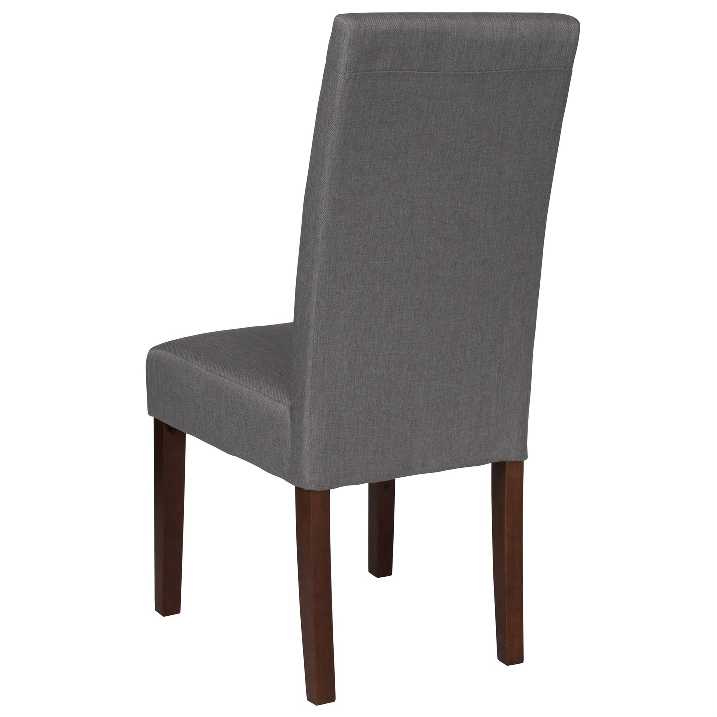 Lt Gray Fabric Parsons Chair QY-A37-9061-LGY-GG