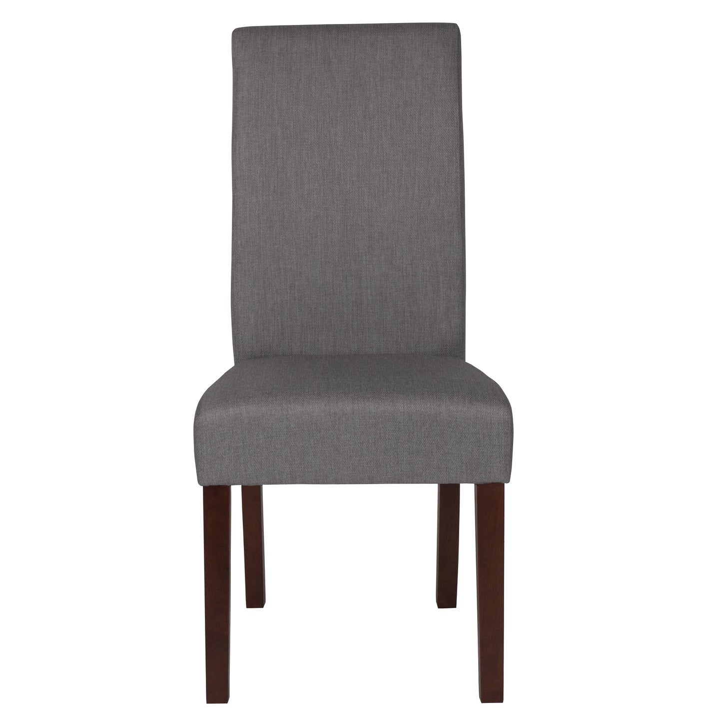 Lt Gray Fabric Parsons Chair QY-A37-9061-LGY-GG