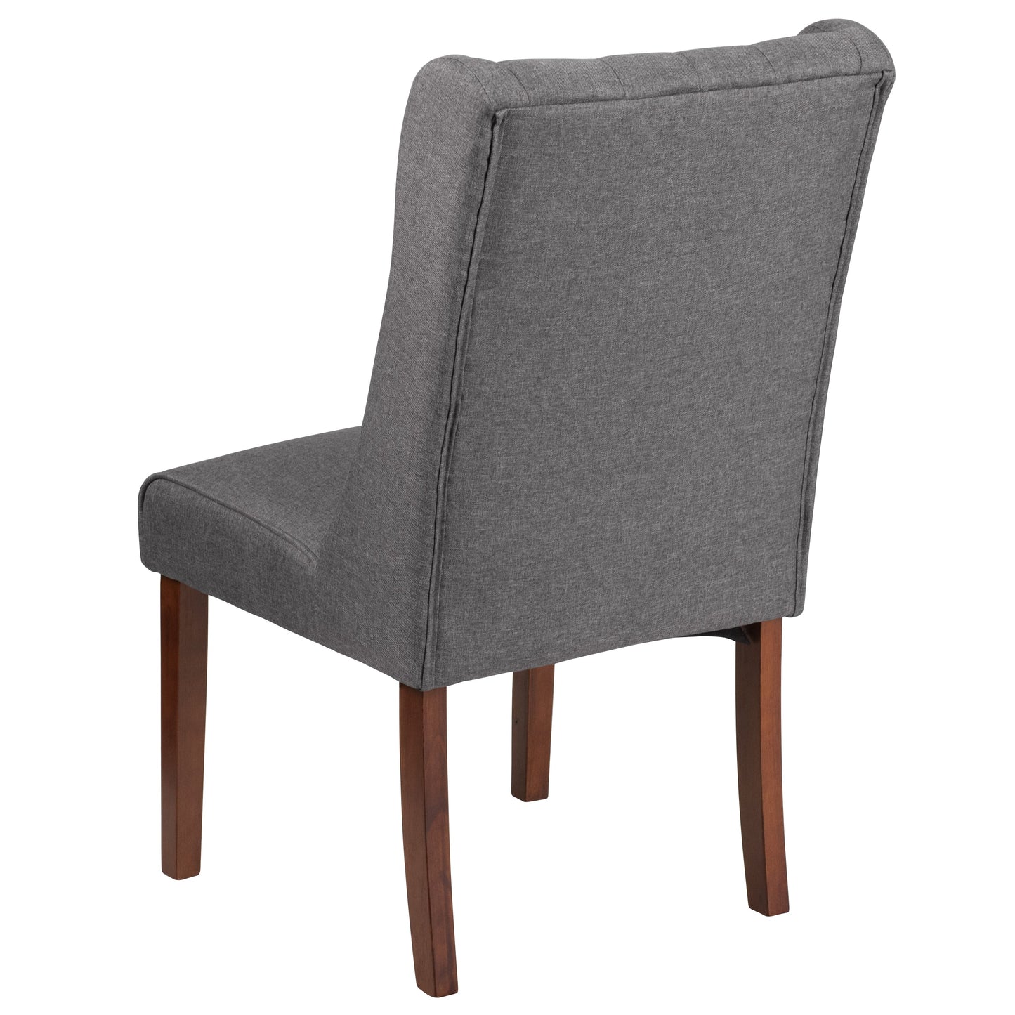 Gray Fabric Parsons Chair QY-A91-GY-GG