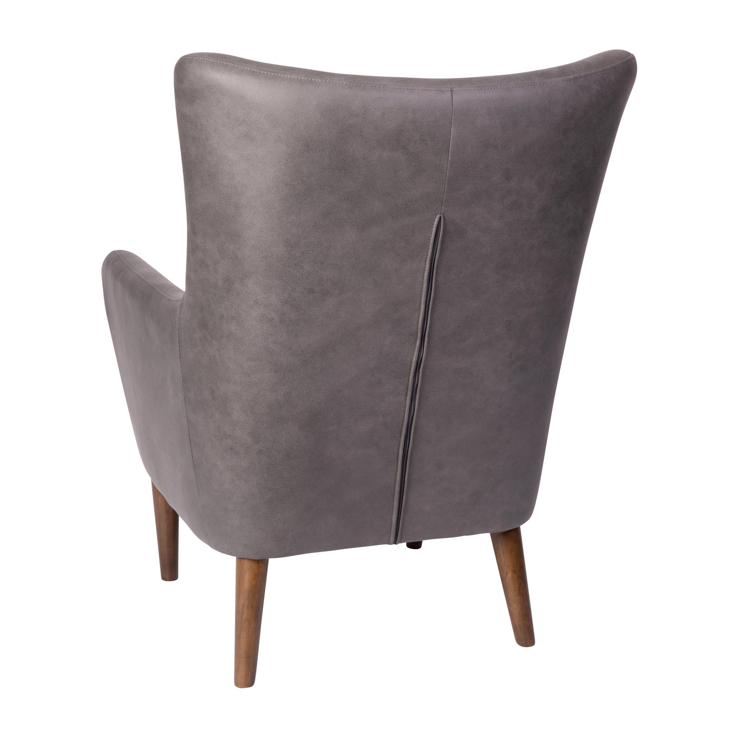 Dk Gray Wingback Accent Chair QY-B235-DGY-GG