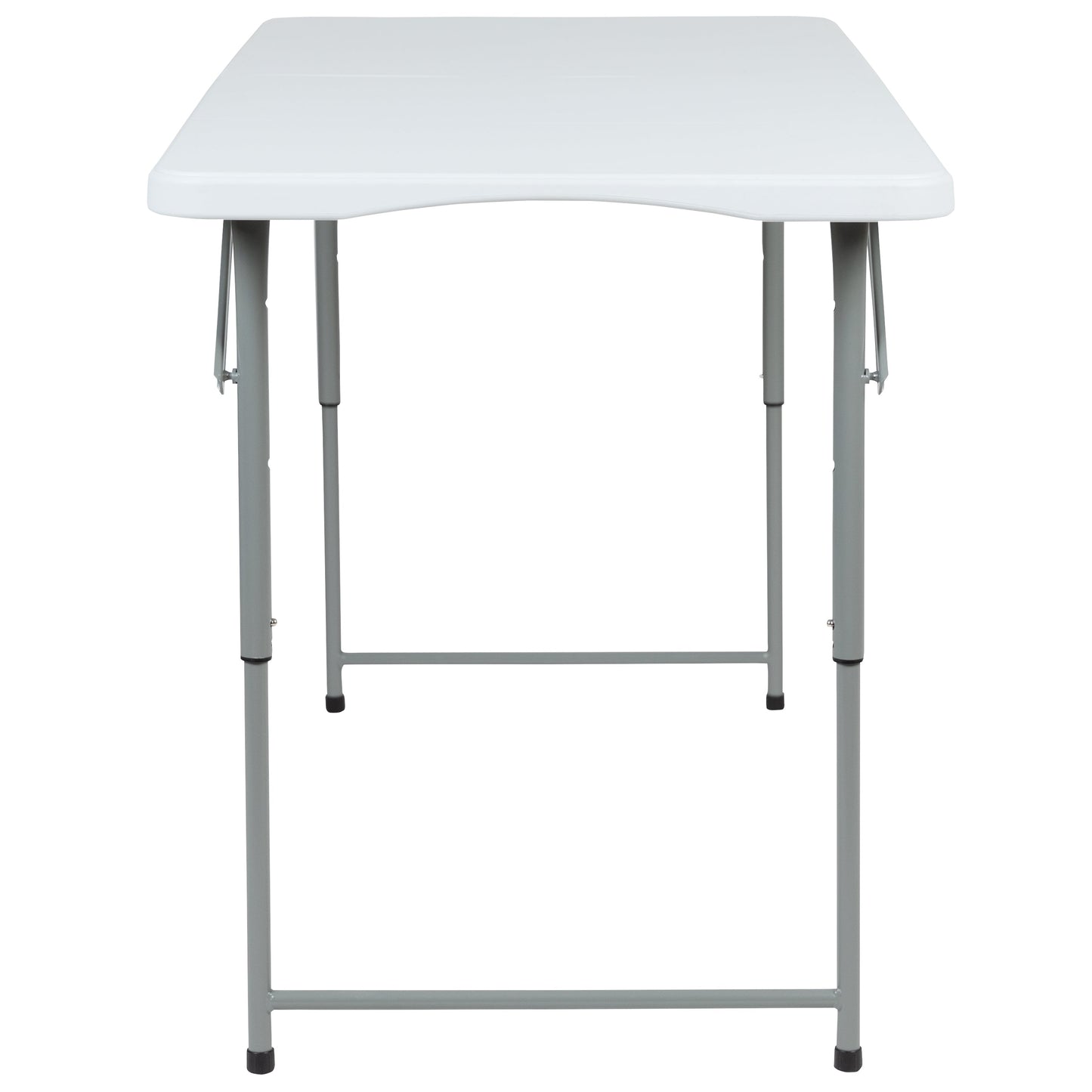 24x47.5 White Bi-Fold Table RB-2448ADJ-2-GG