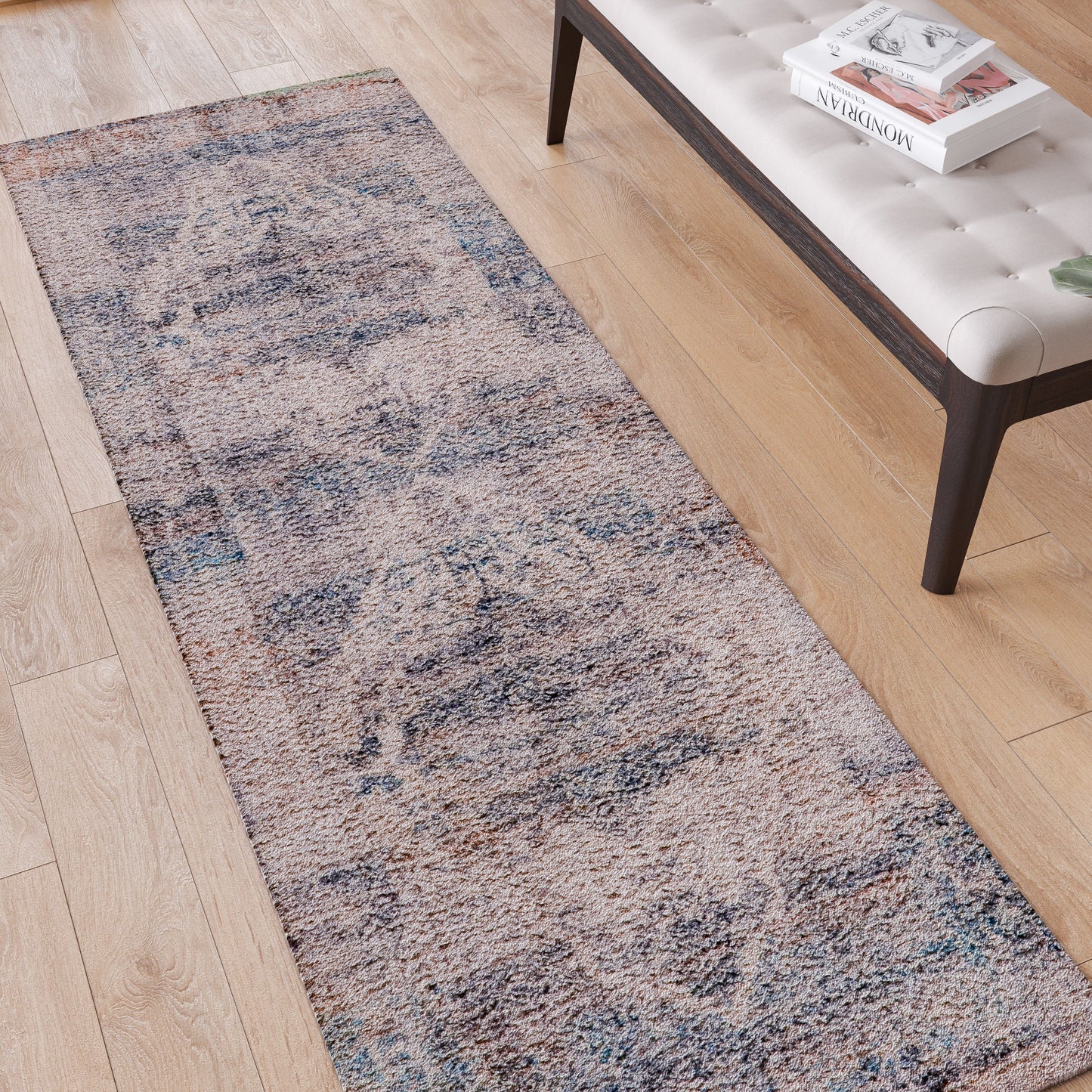 2' x 6' Multicolor Area Rug RC-RG19-016-26-GG