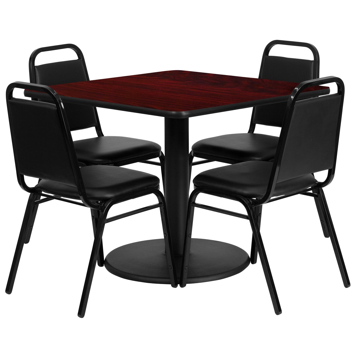 36SQ MA Table-Banquet Chair RSRB1010-GG