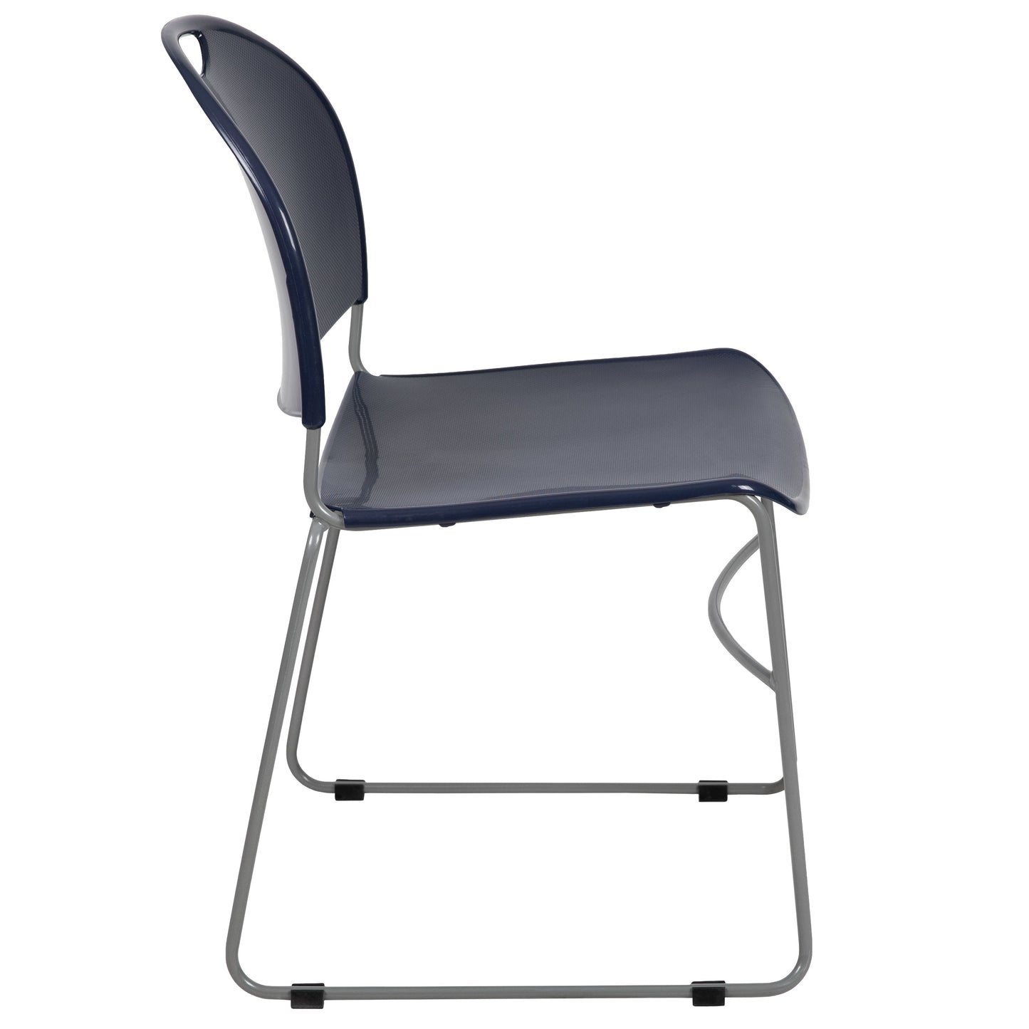 Navy Plastic Stack Chair RUT-188-NY-GG