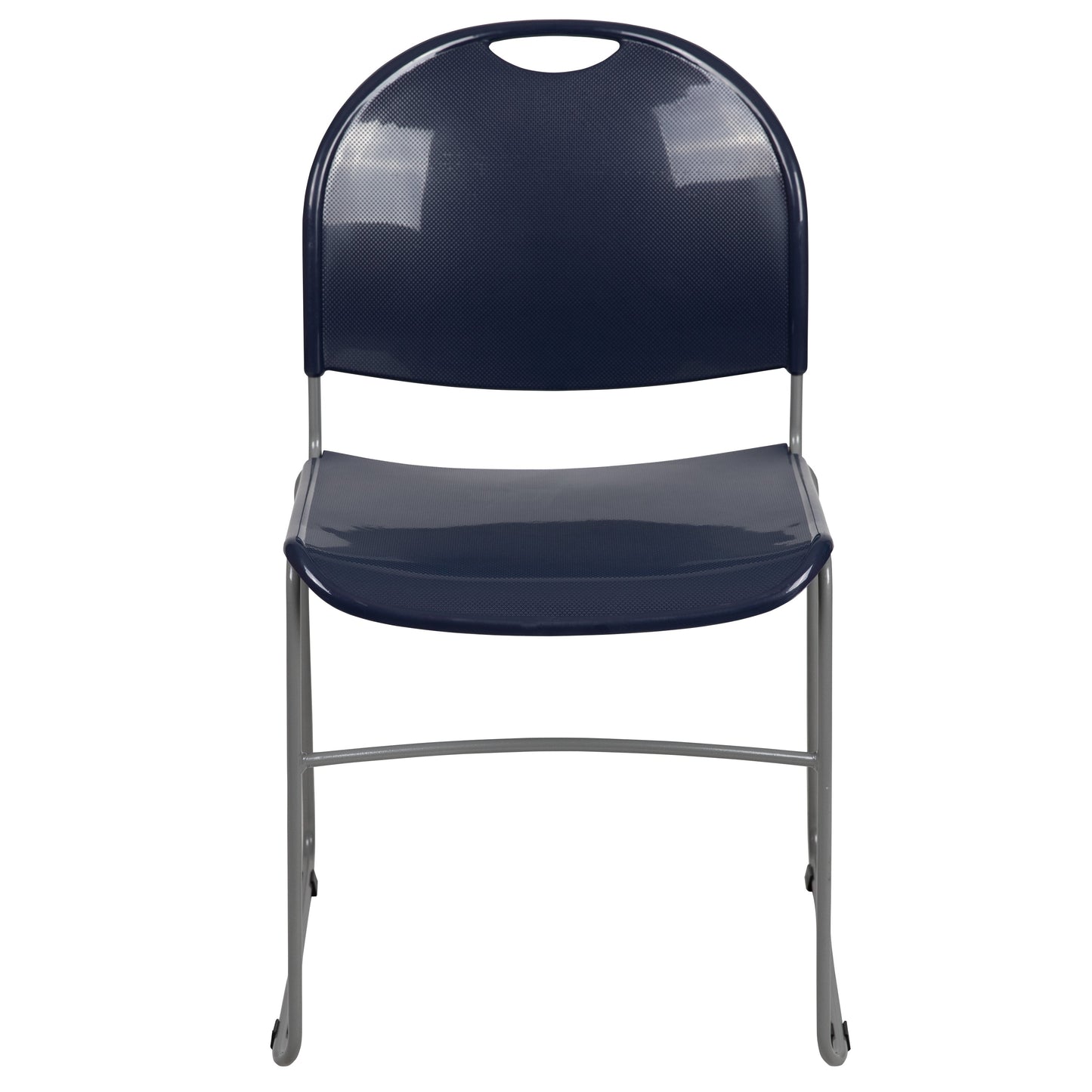 Navy Plastic Stack Chair RUT-188-NY-GG