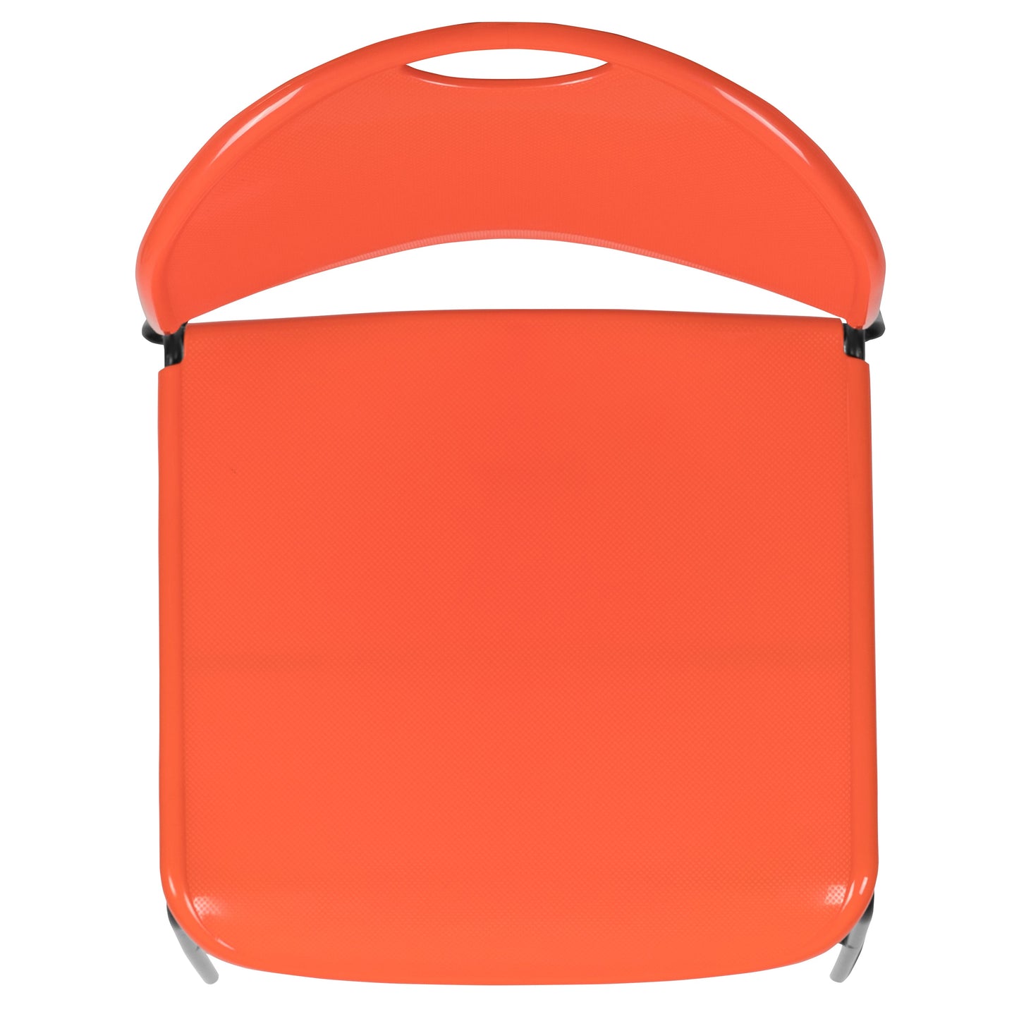 Orange Plastic Stack Chair RUT-188-OR-GG