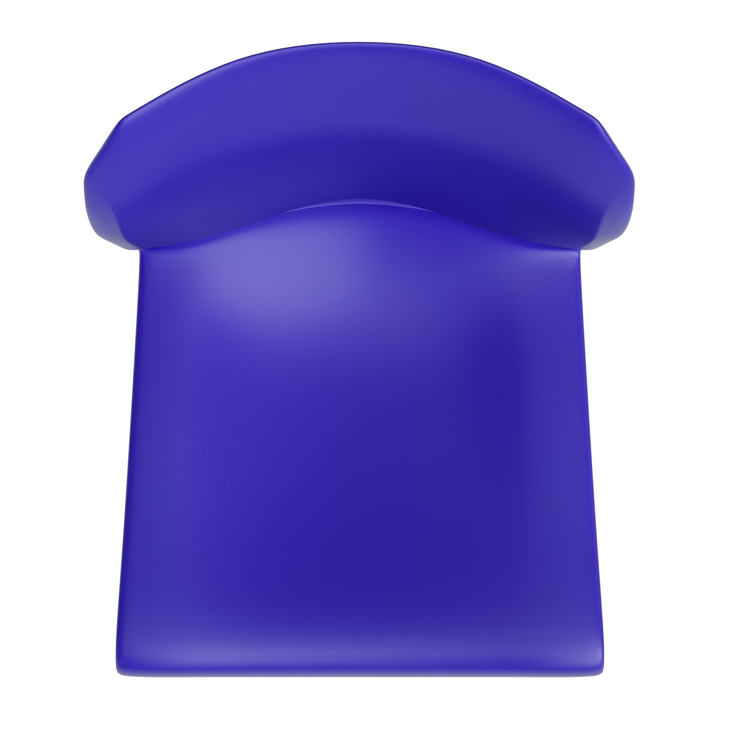 Blue Plastic Sled Stack Chair RUT-238A-BL-GG