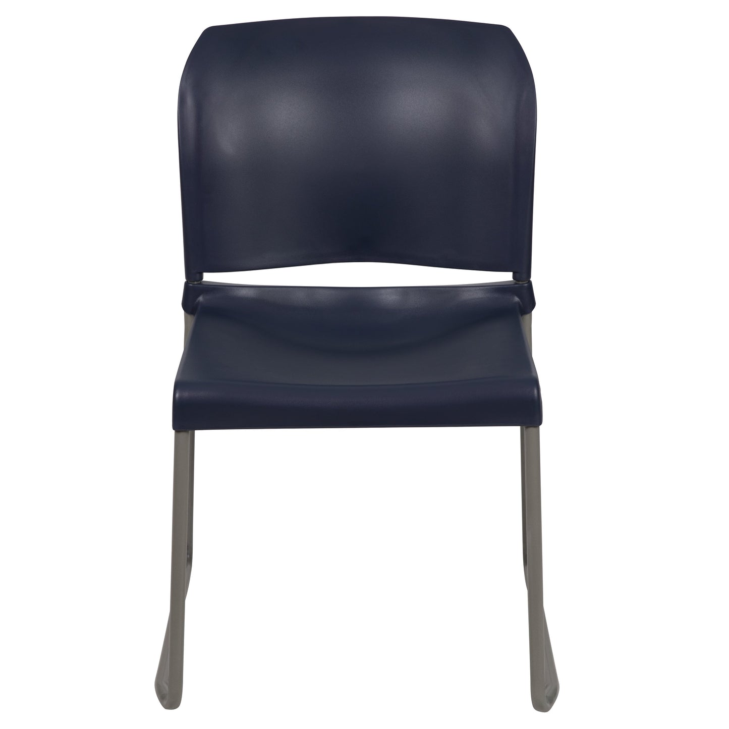 Navy Plastic Stack Chair RUT-238A-NY-GG