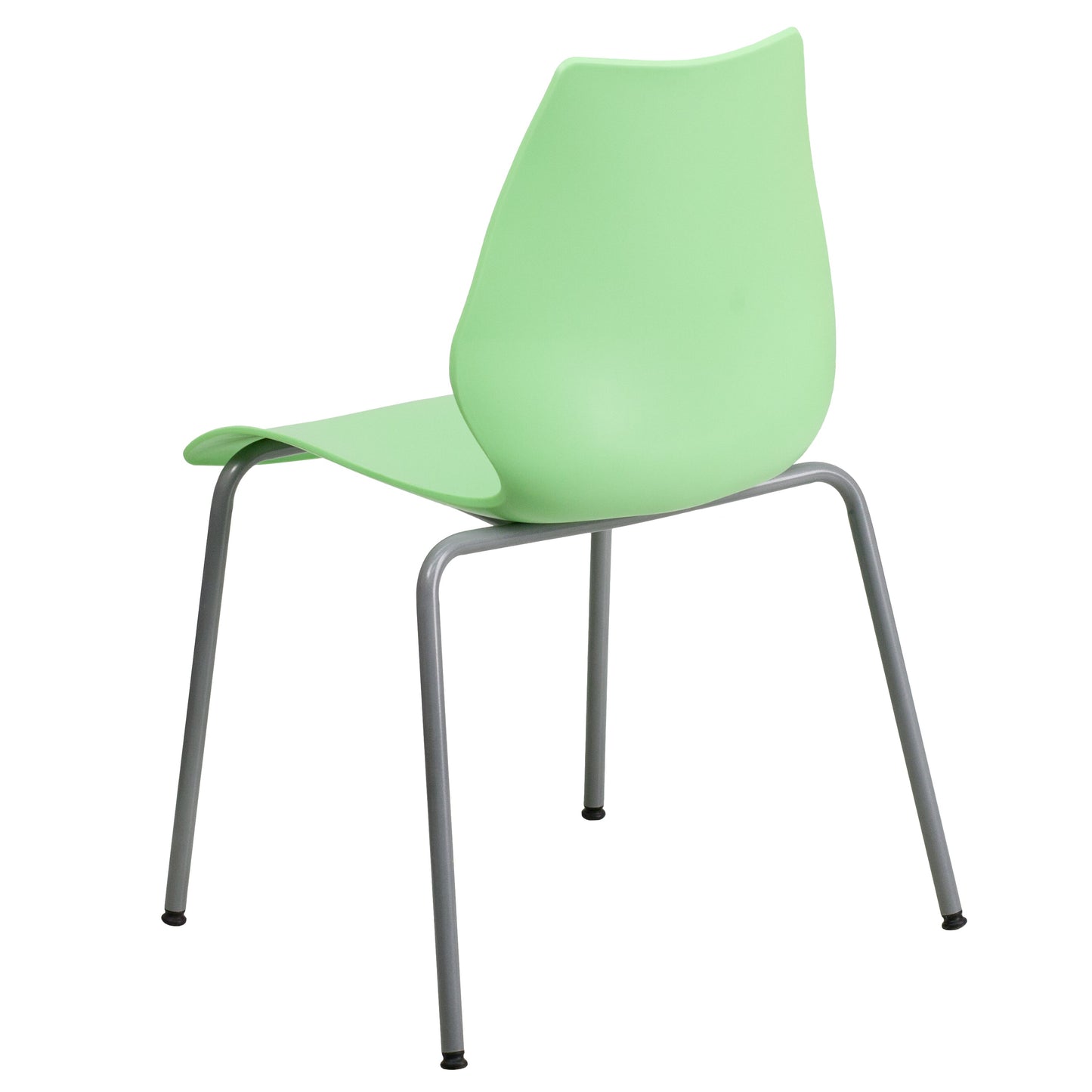 Green Plastic Stack Chair RUT-288-GREEN-GG