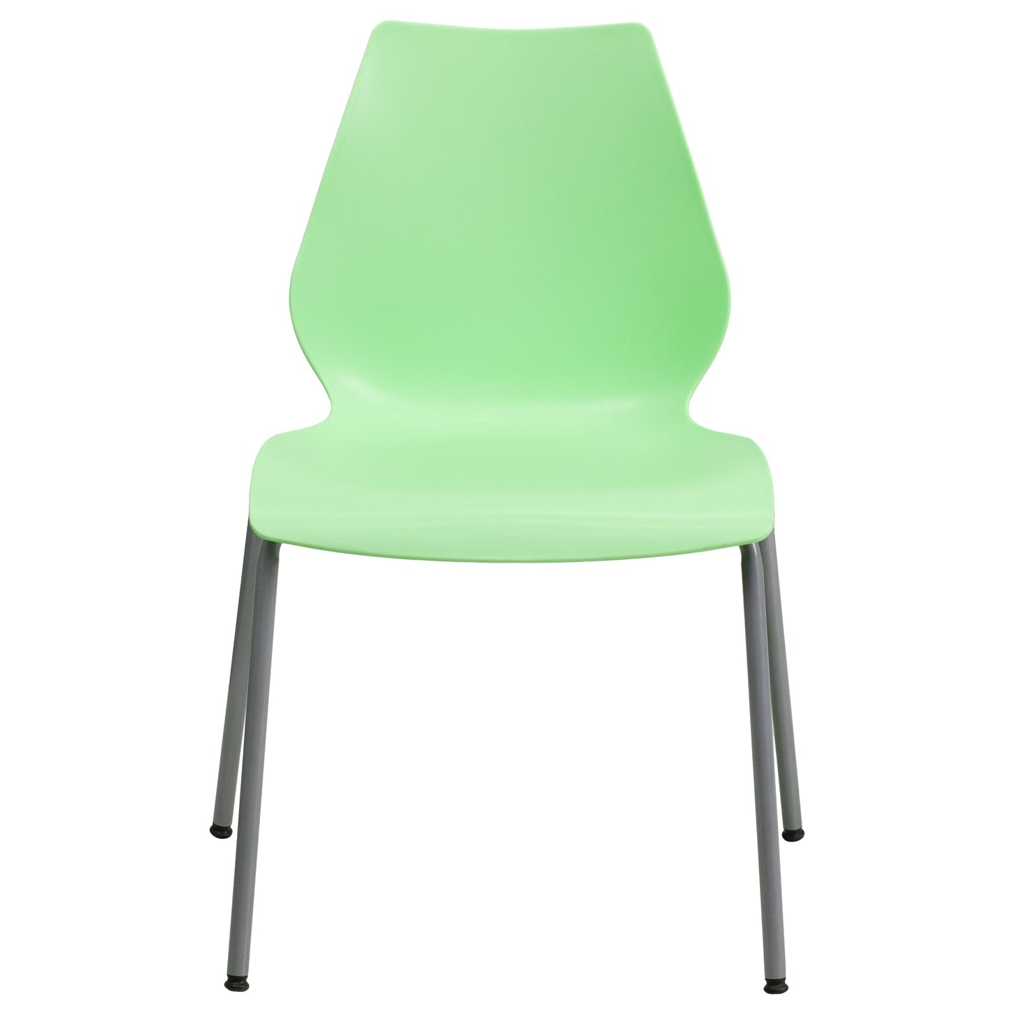 Green Plastic Stack Chair RUT-288-GREEN-GG