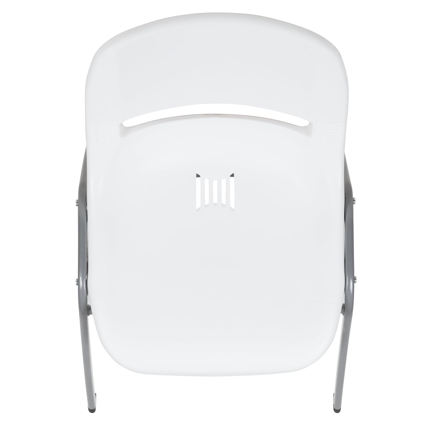 White Shell Stack Chair RUT-EO1-WH-GG