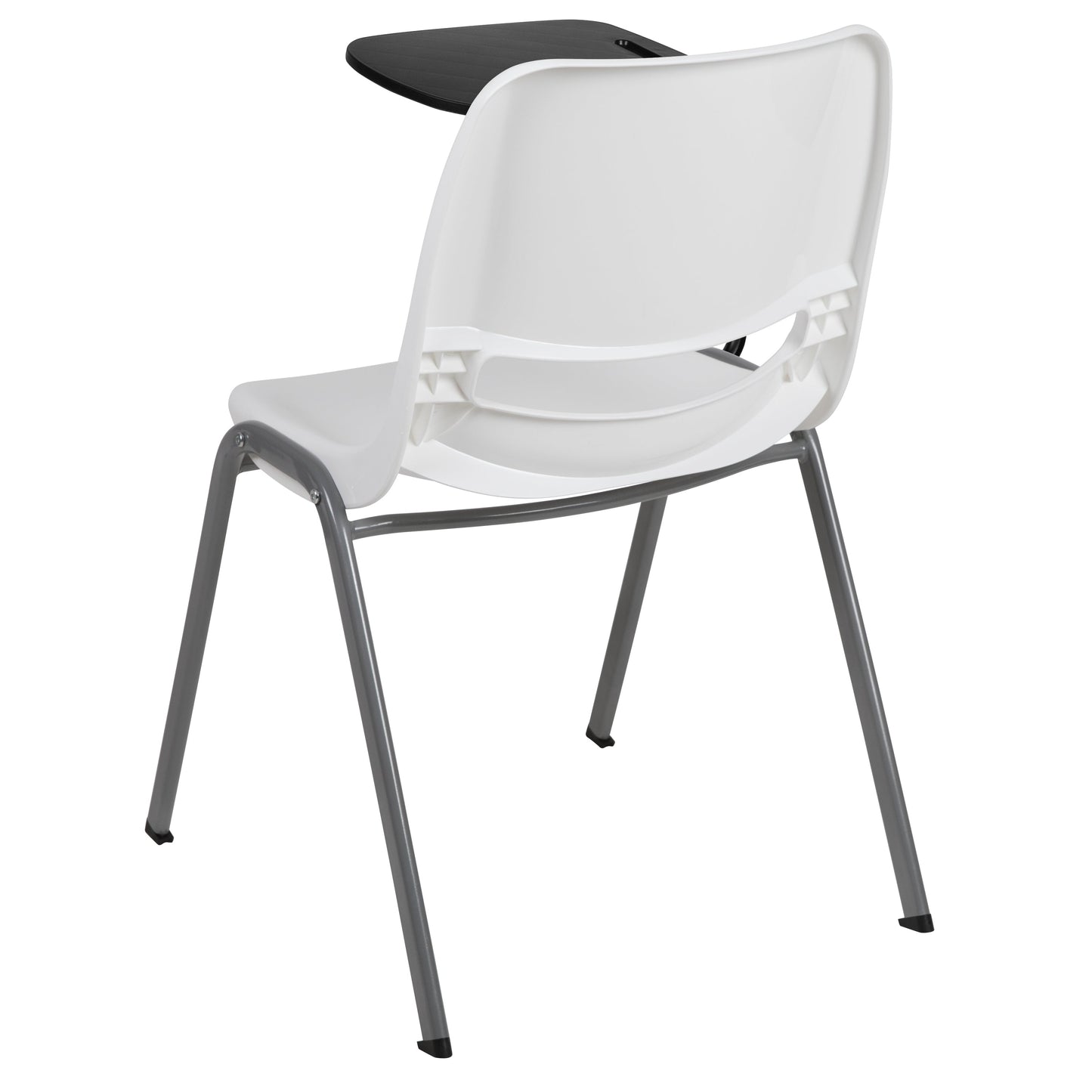 White Tablet Arm Chair RUT-EO1-WH-RTAB-GG