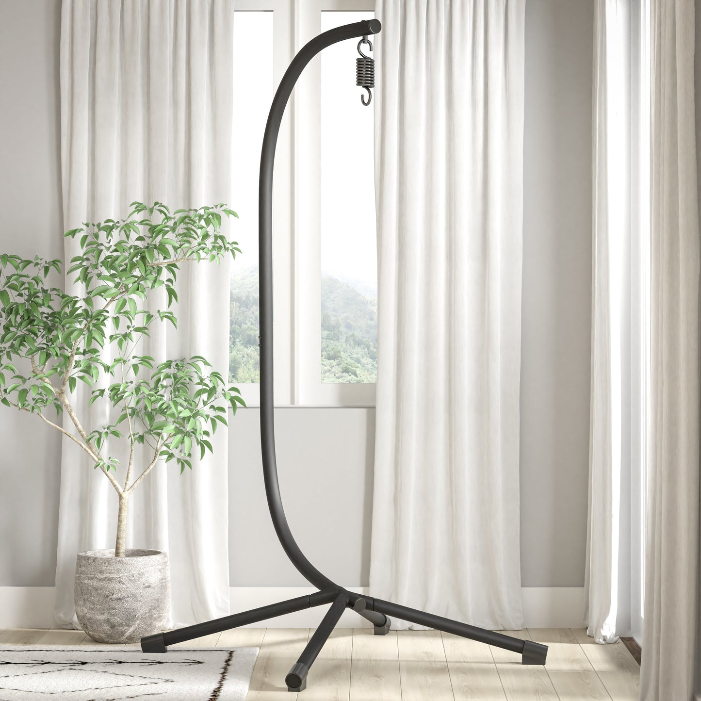 Black Hanging Chair Stand SB-SH1STAND-GG