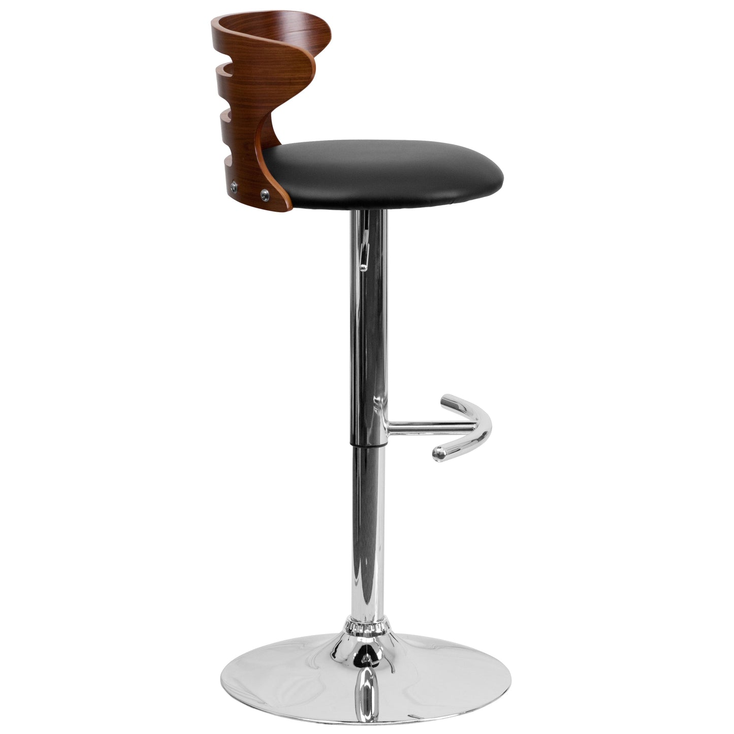 Walnut Wood Barstool SD-2019-WAL-GG