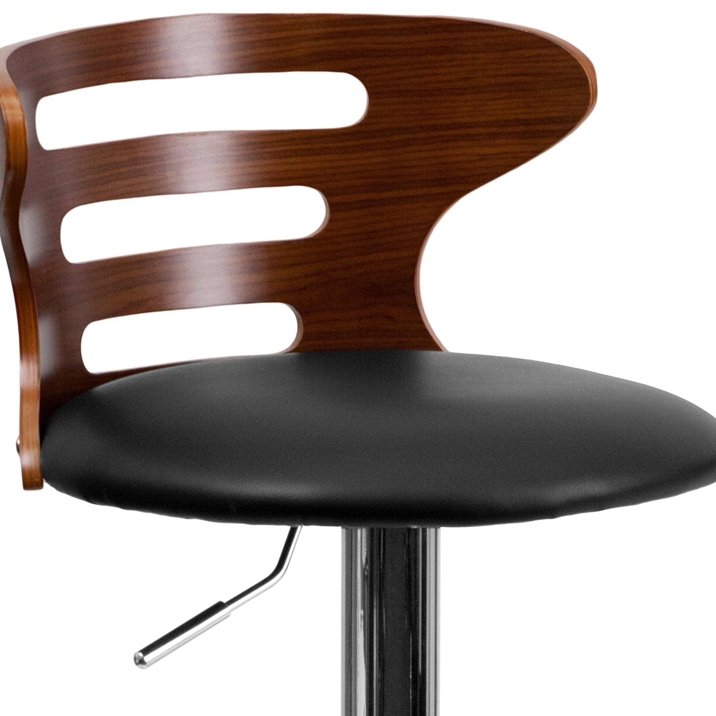 Walnut Wood Barstool SD-2019-WAL-GG